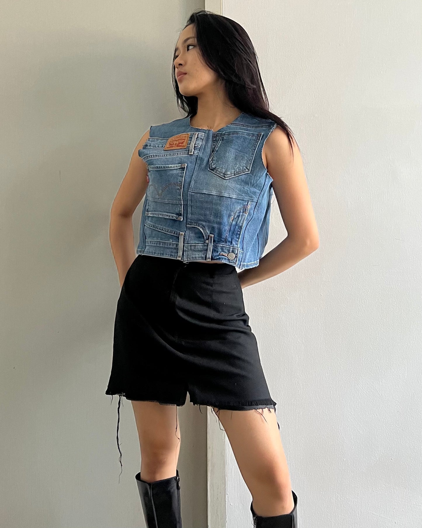 Denim Top 015