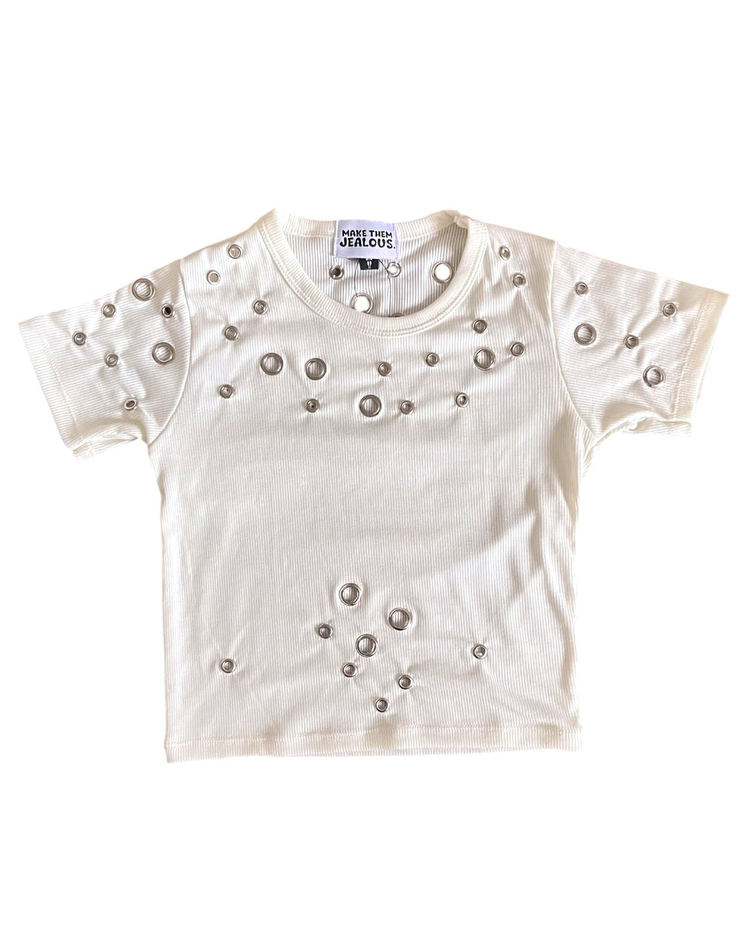 Eyelet Rib Top 001