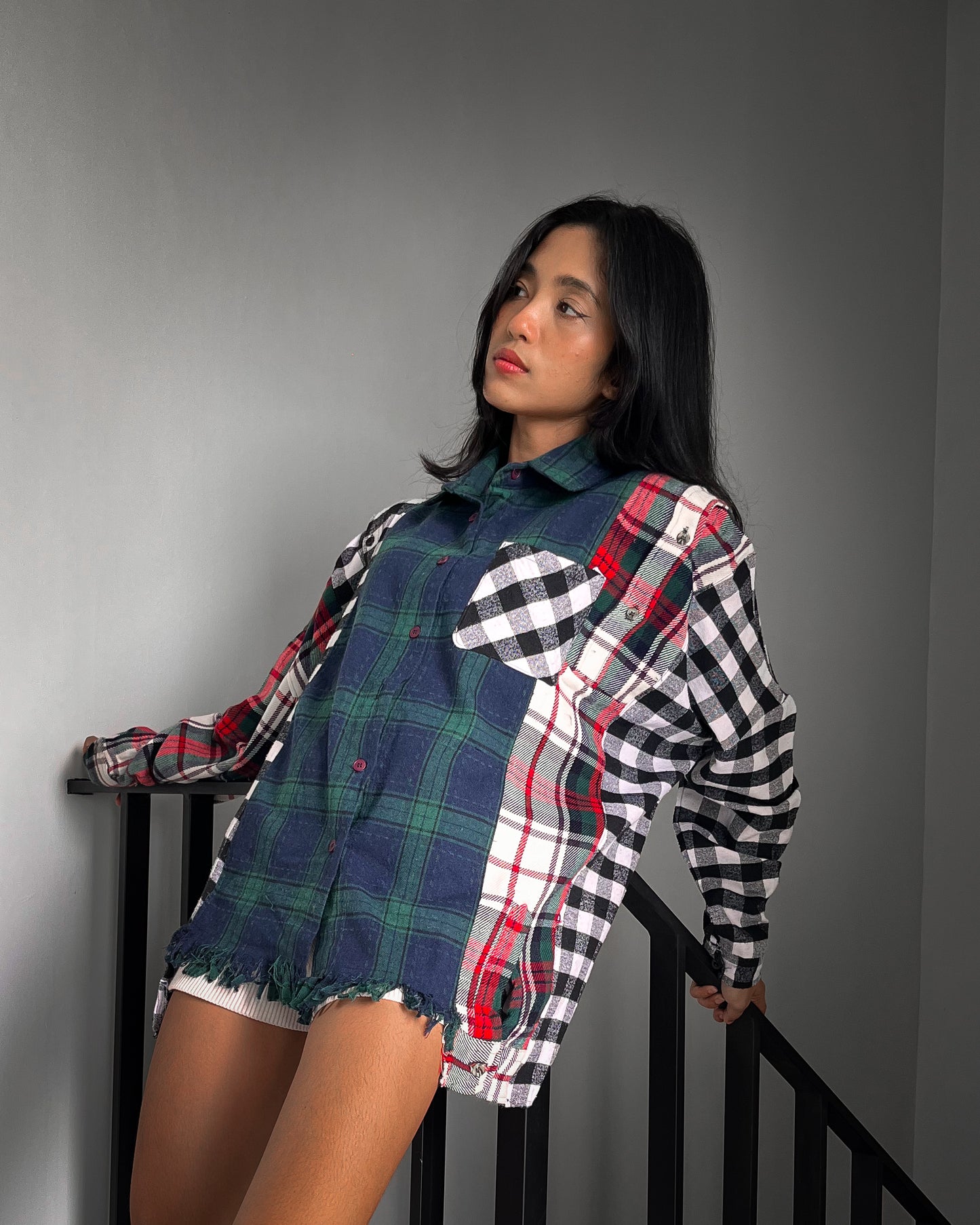 Deconstruct Flannel Shirt 018