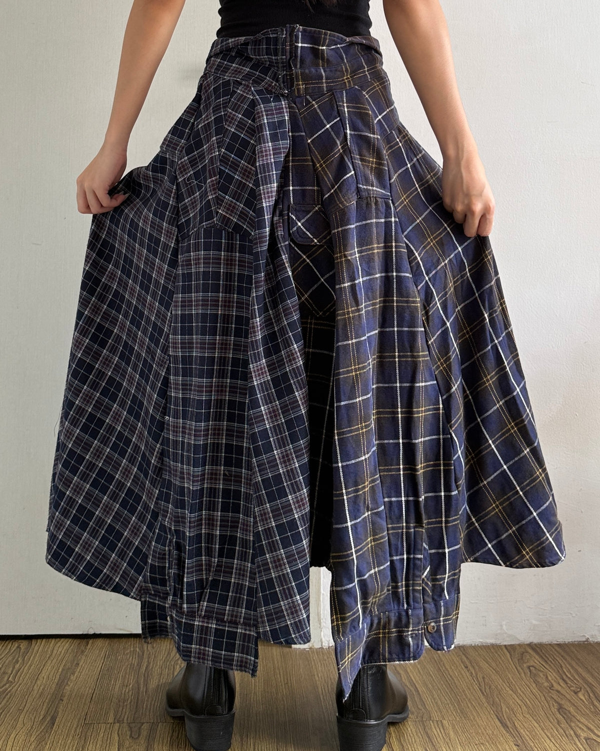 Button-up Maxi Skirt 057