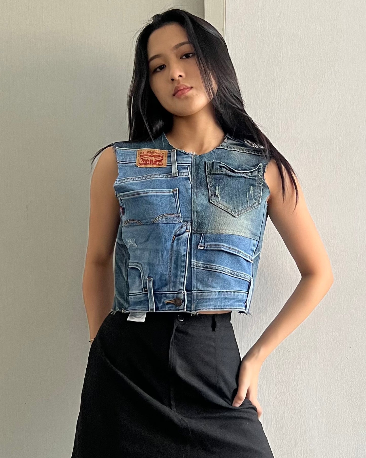 Denim Top 013