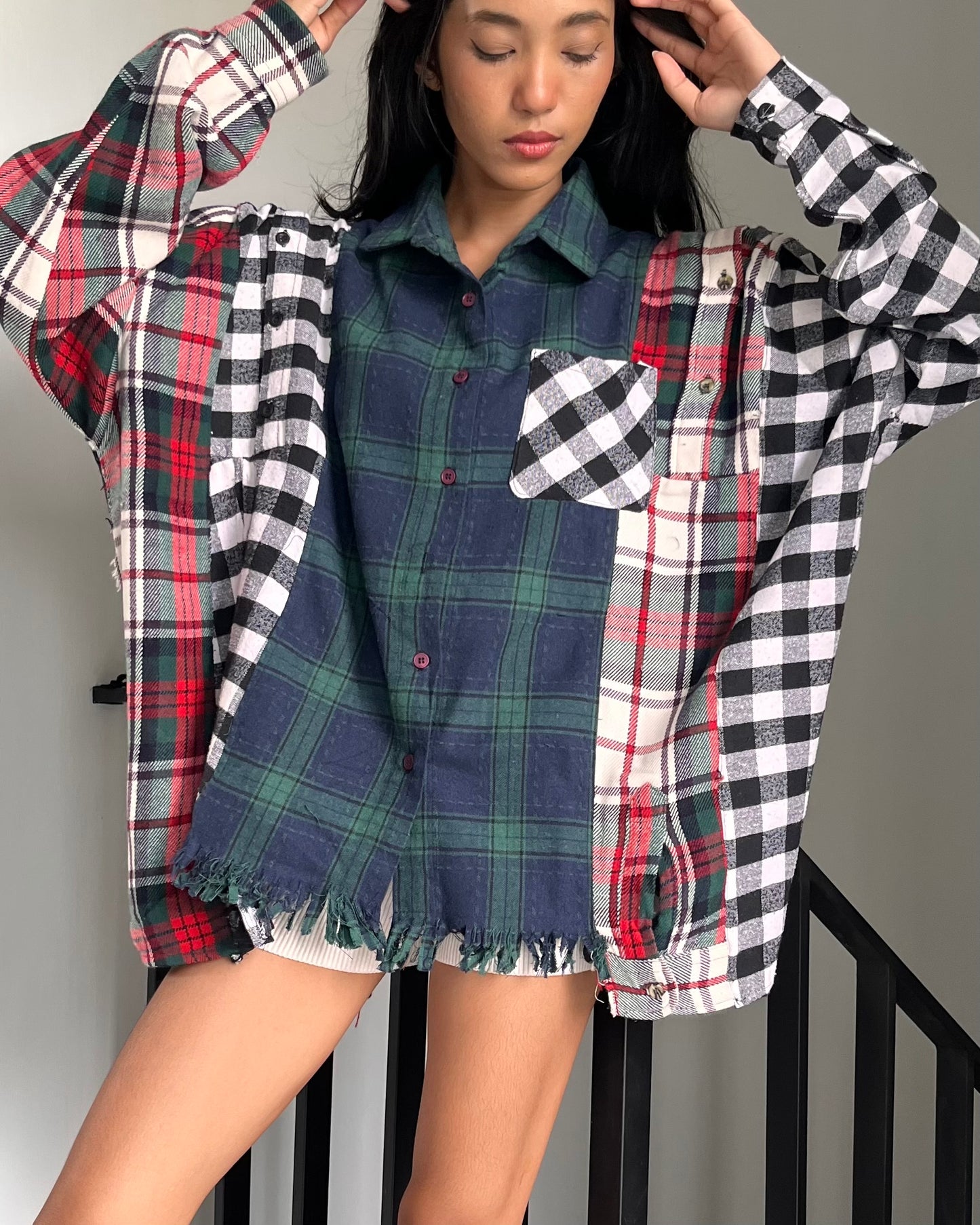 Deconstruct Flannel Shirt 018