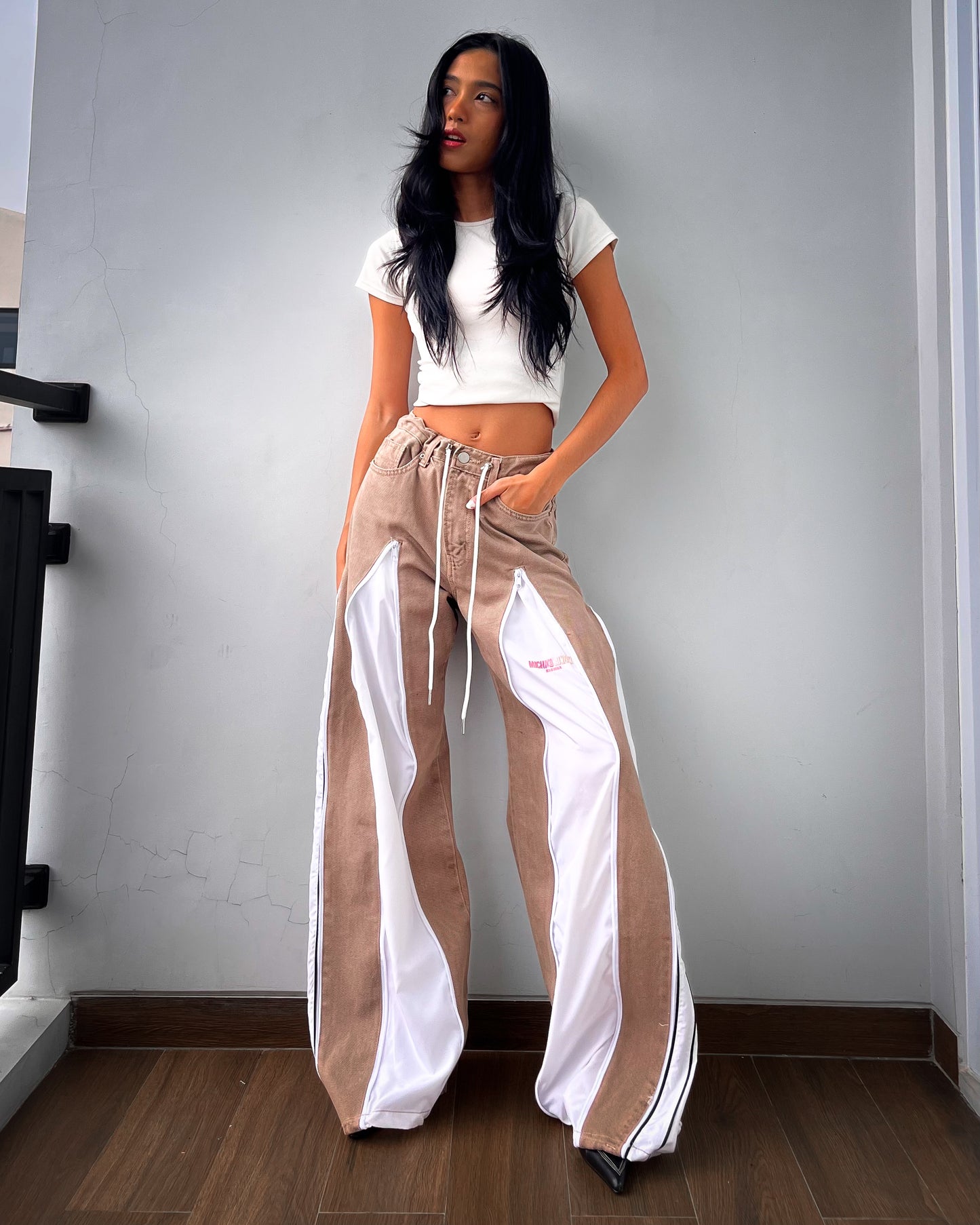 Zipper Pants 019