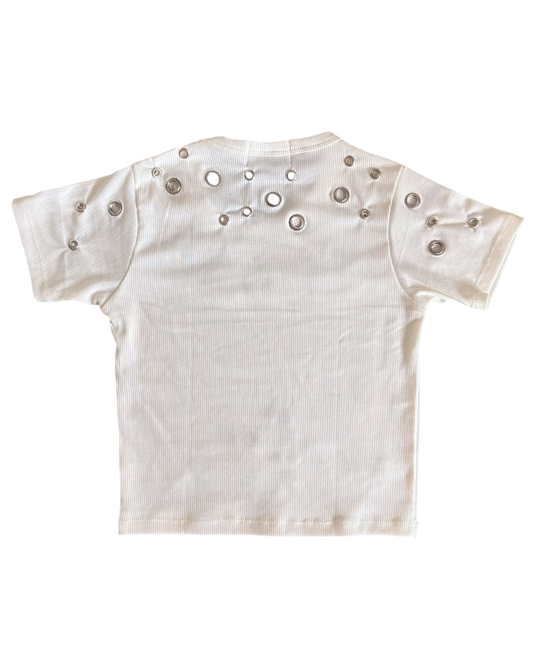 Eyelet Rib Top 001