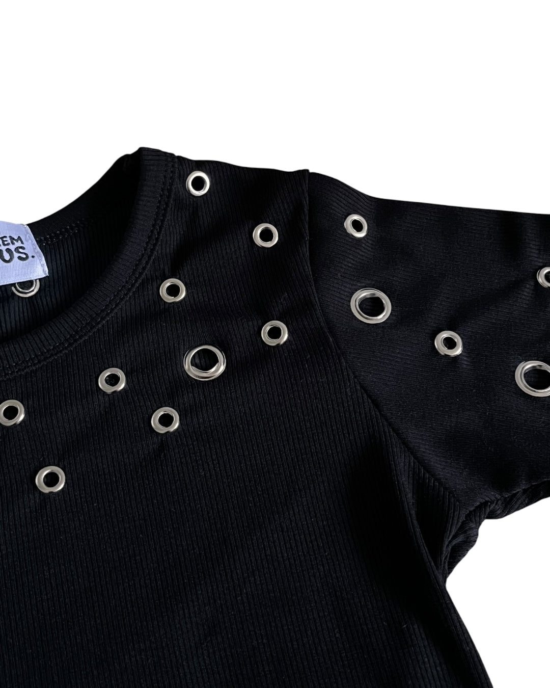 Eyelet Rib Top 002