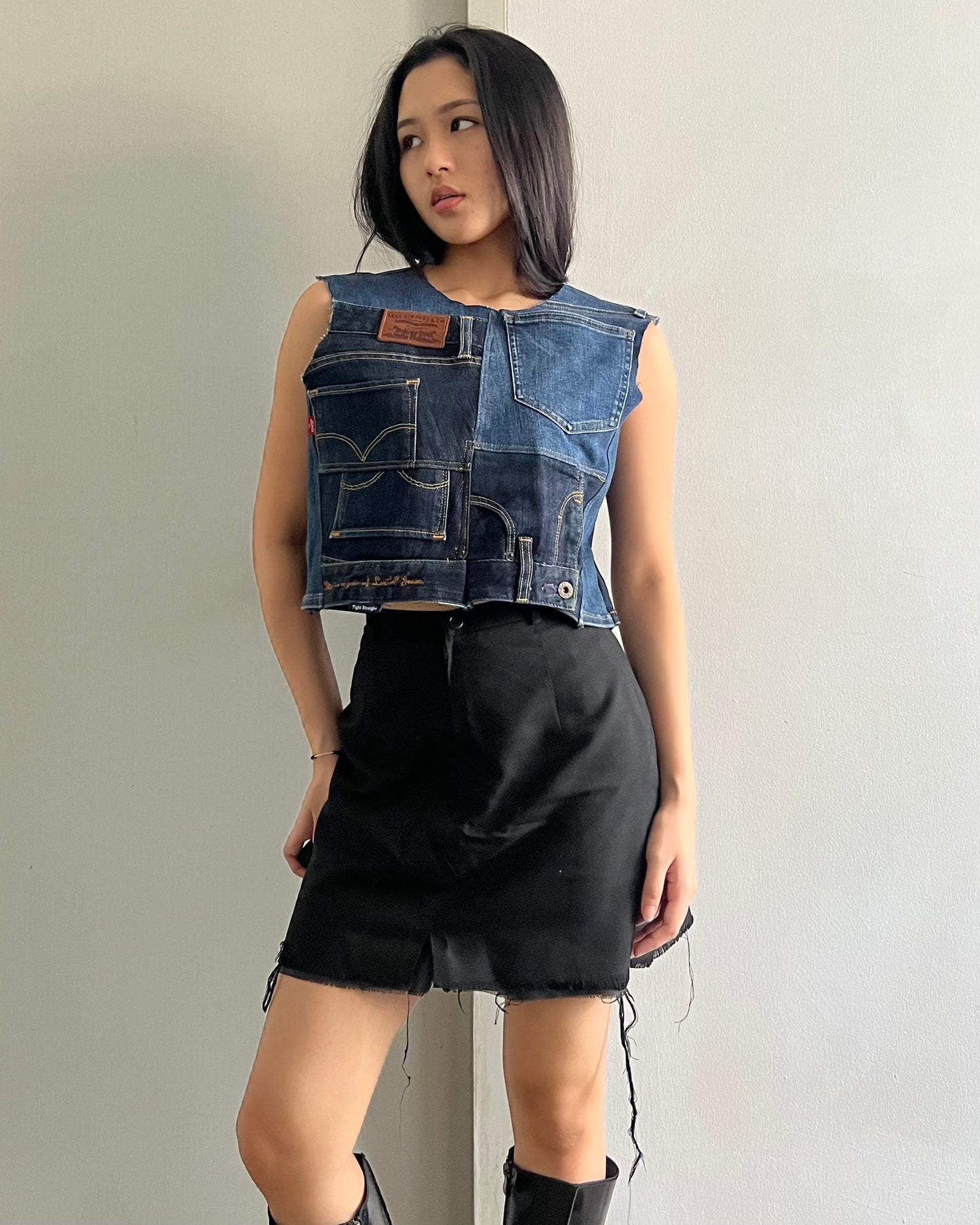Denim Top 022