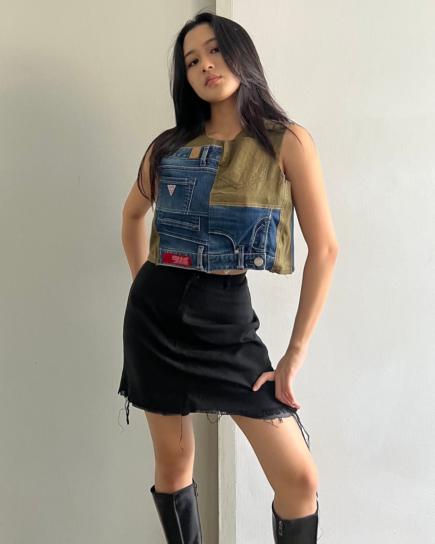 Denim Top 019