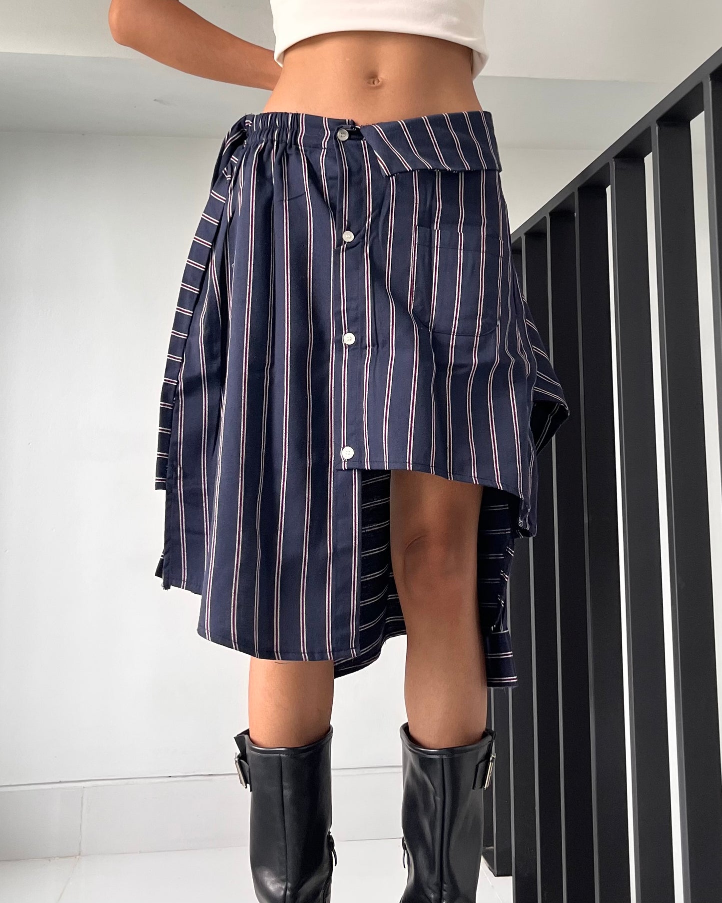 Button-up Skirt 002