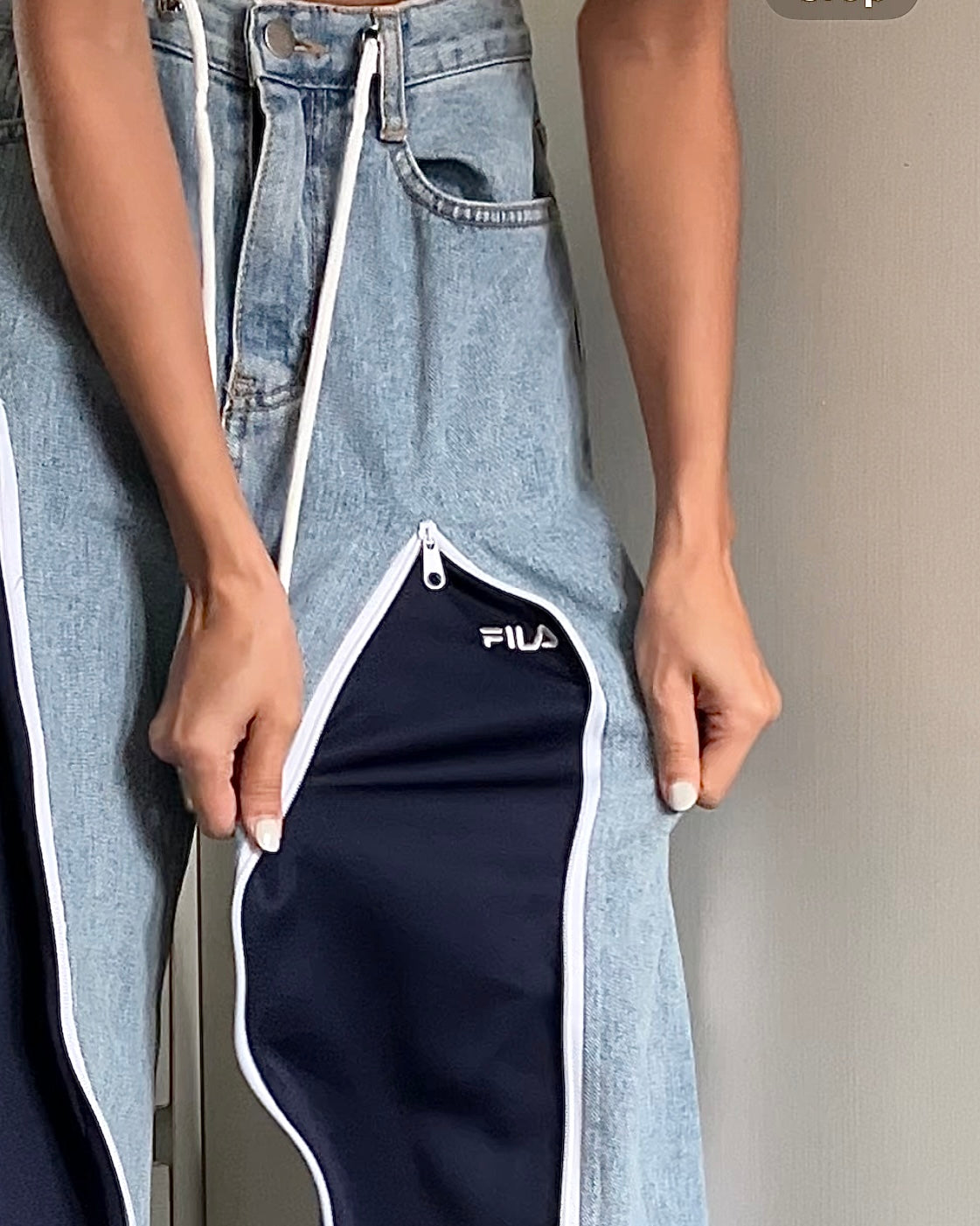 Zipper Pants 008