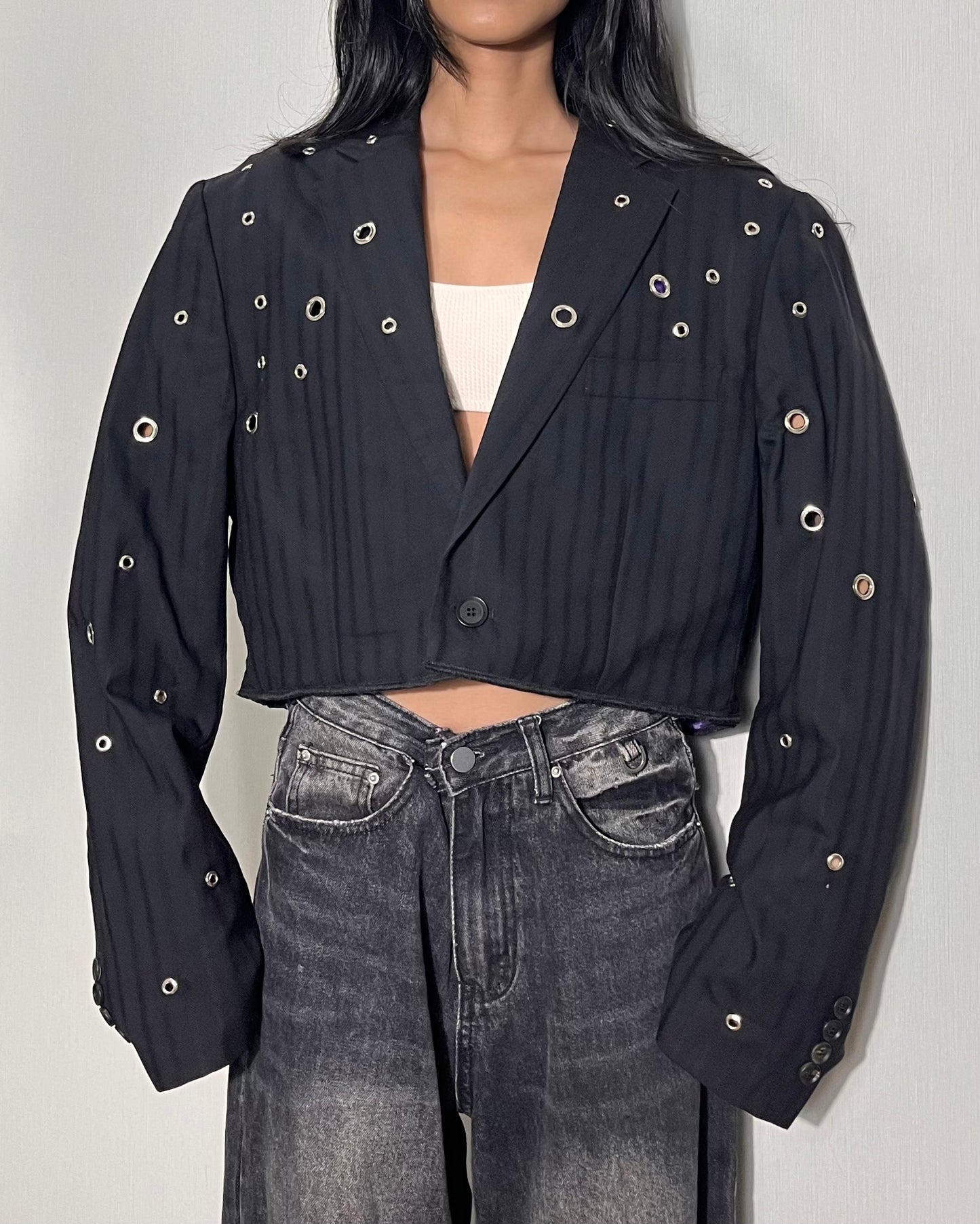 Eyelet Blazer 013