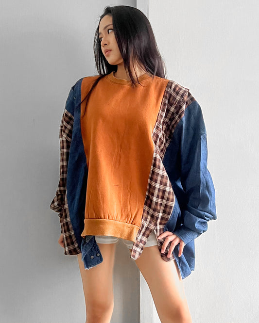 Flannel Sweater 071