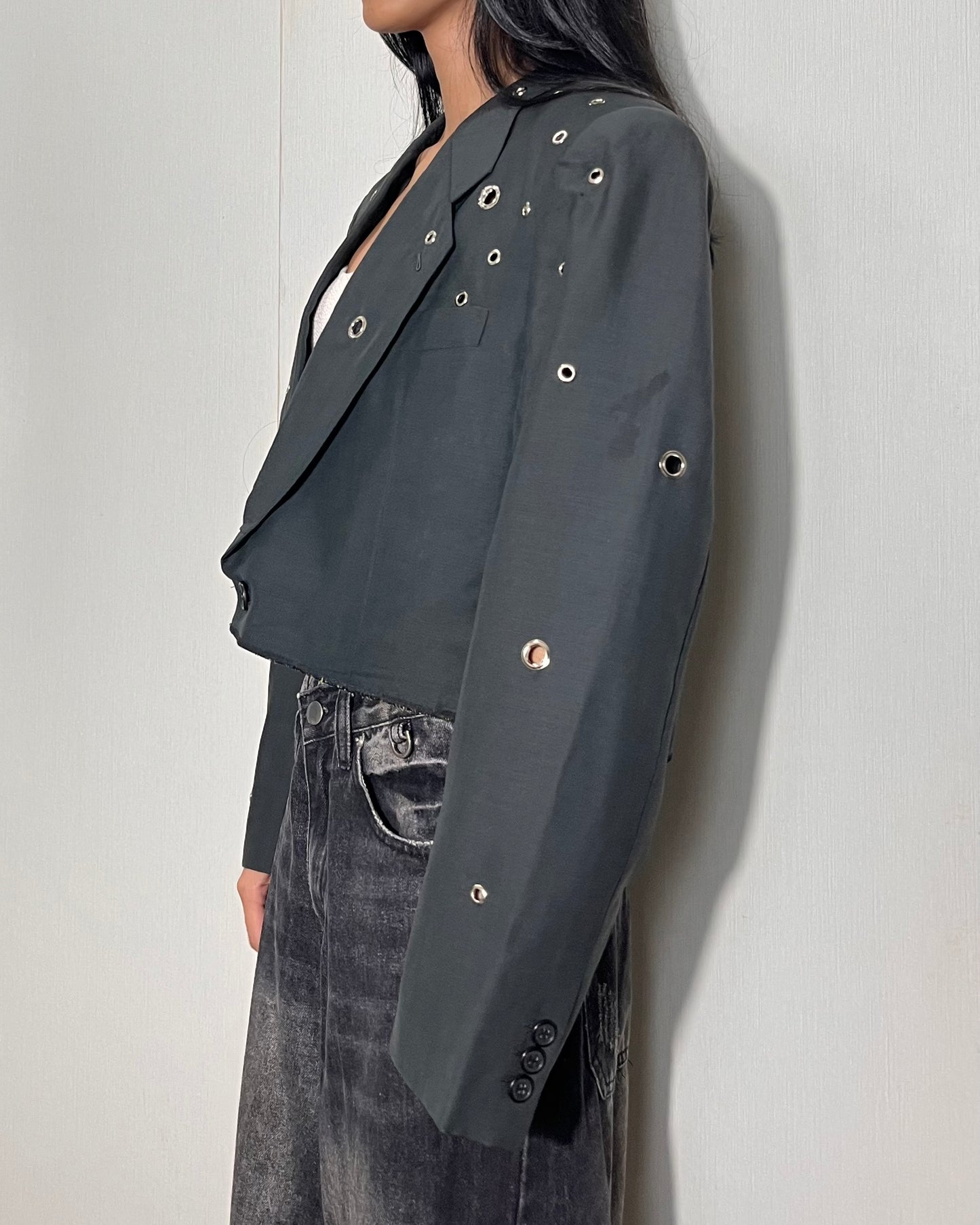 Eyelet Blazer 012