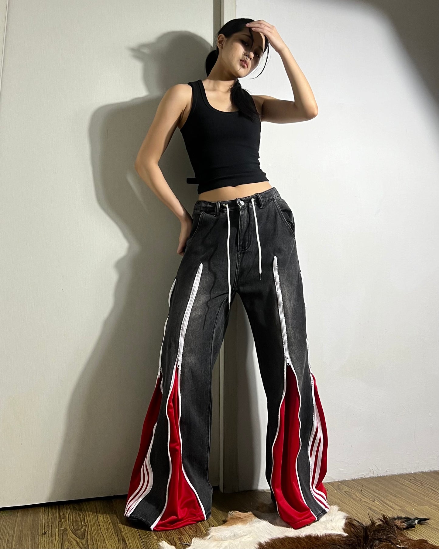 Zipper Pants 0159