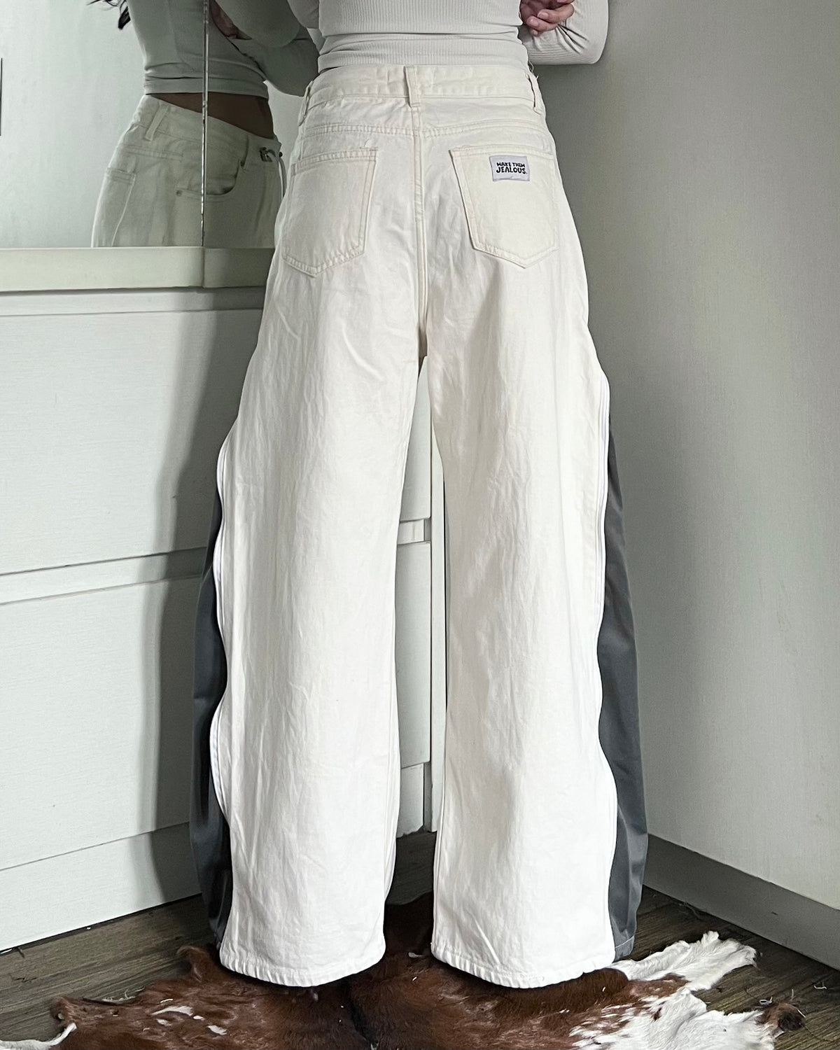 Zipper Pants 075