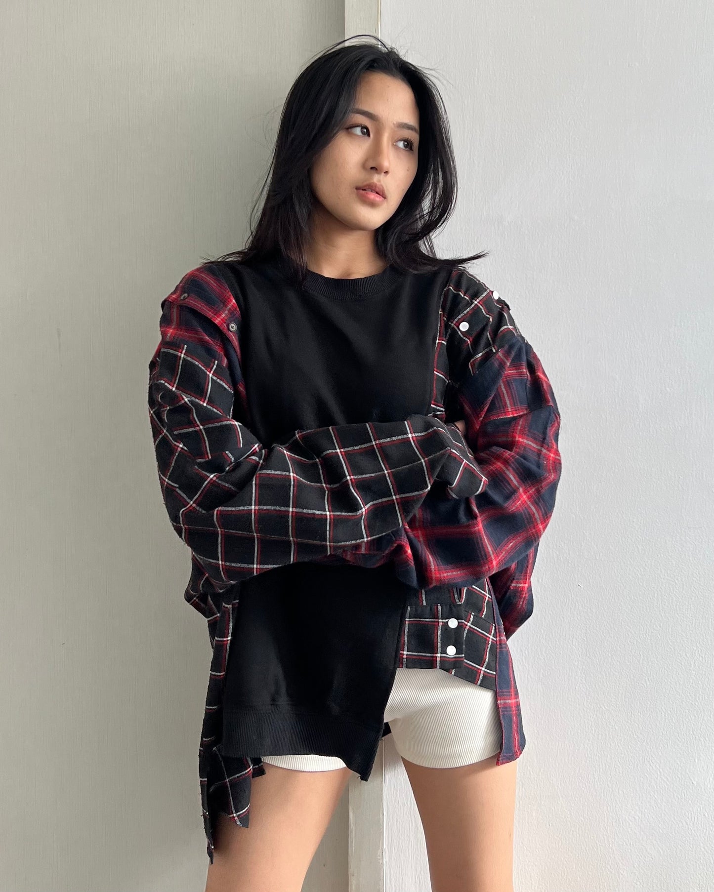 Deconstruct Flannel Shirt 044