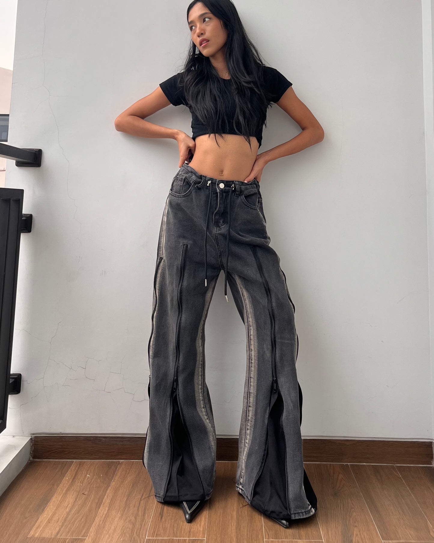 Zipper Pants 013