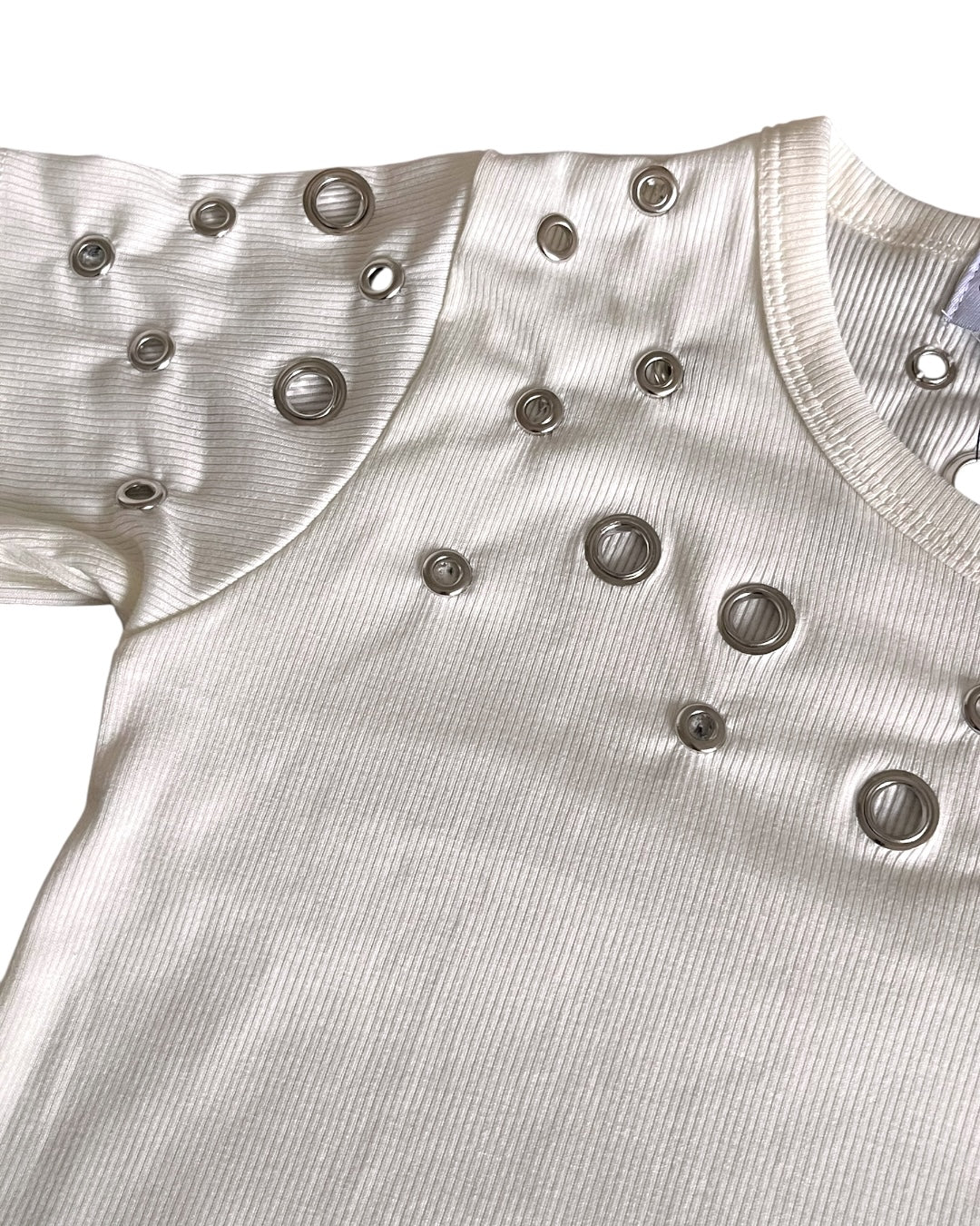 Eyelet Rib Top 001