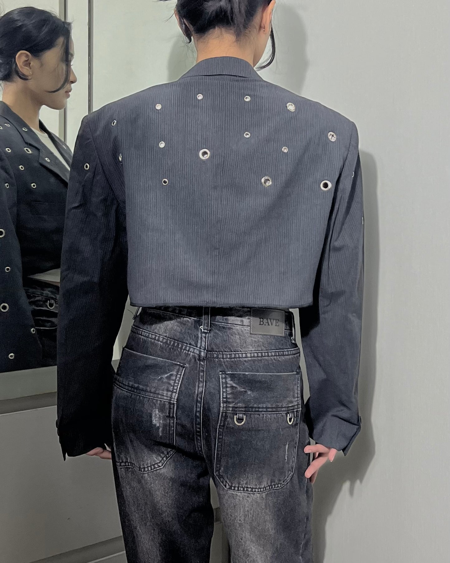 Eyelet Blazer 019