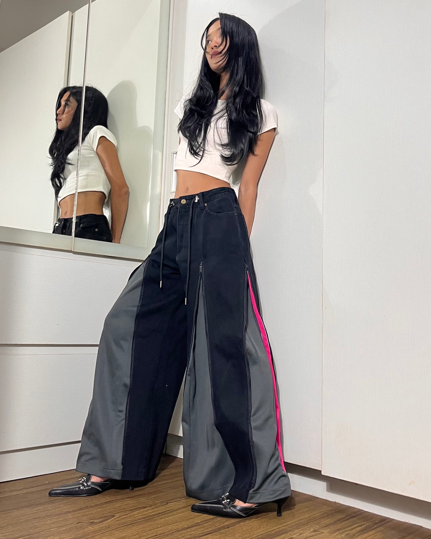 Zipper Pants 004