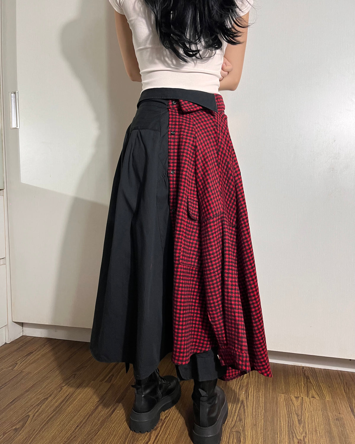 Button-up Maxi Skirt 009