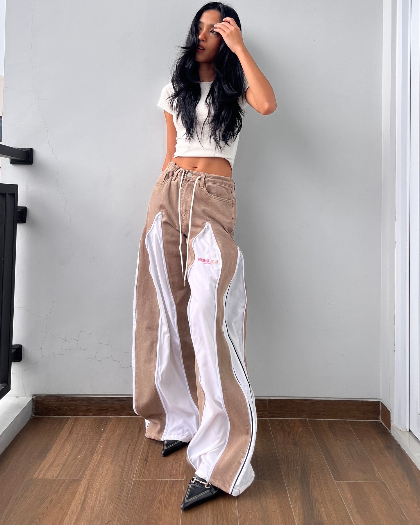 Zipper Pants 019