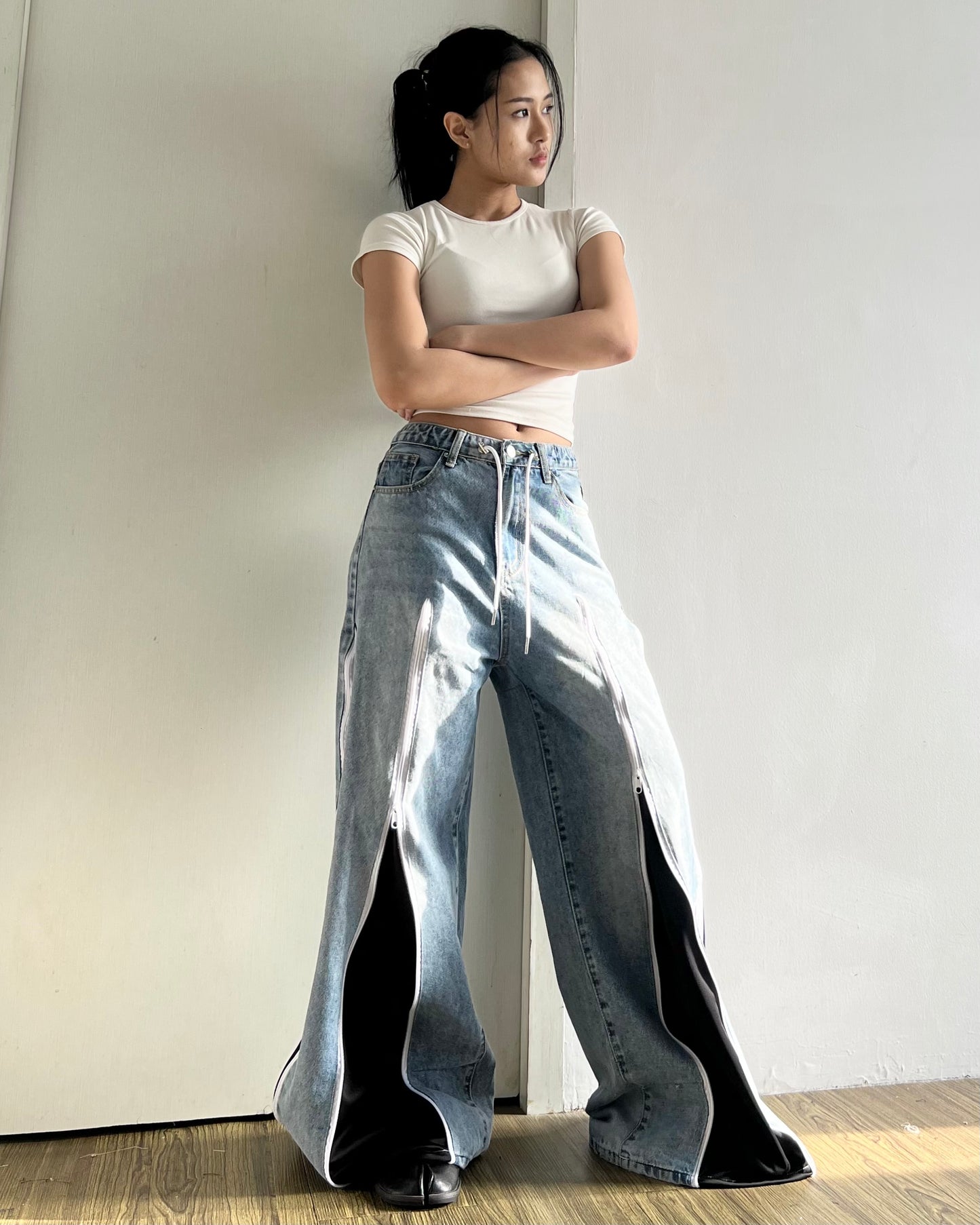 Zipper Pants 0180