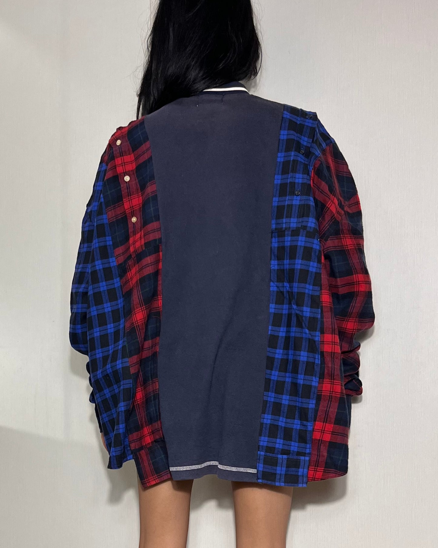 Deconstructed Flannel Shirt 001