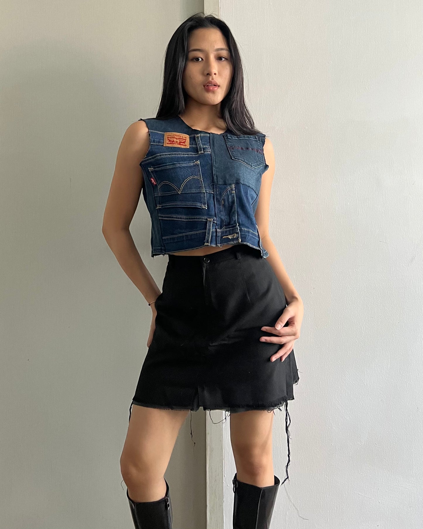 Denim Top 023