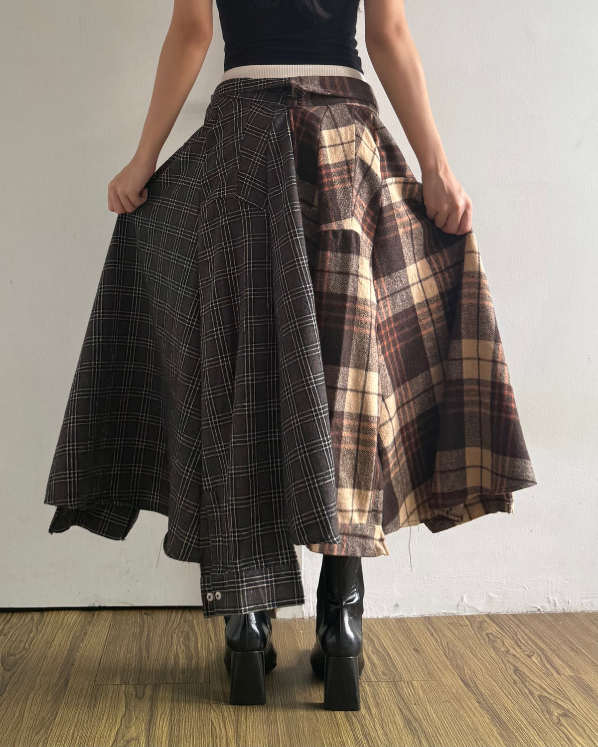 Button-up Maxi Skirt 047