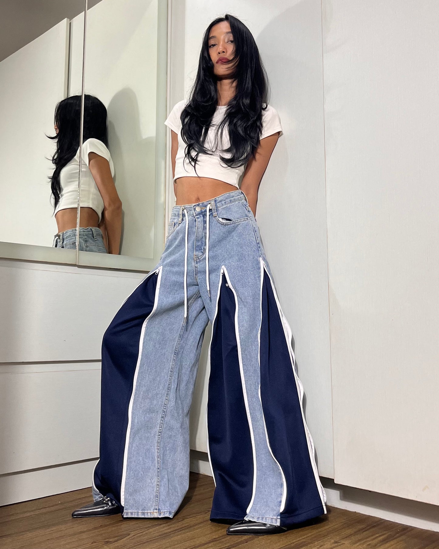 Zipper Pants 008