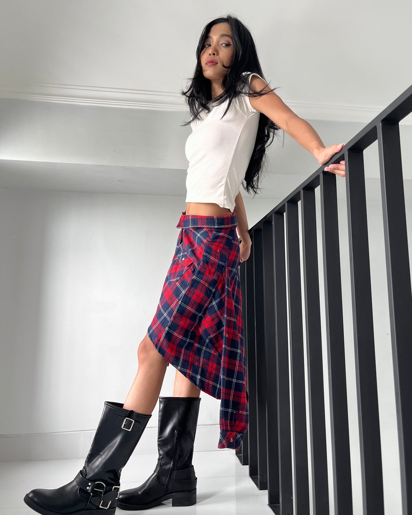 Button-up Skirt 001