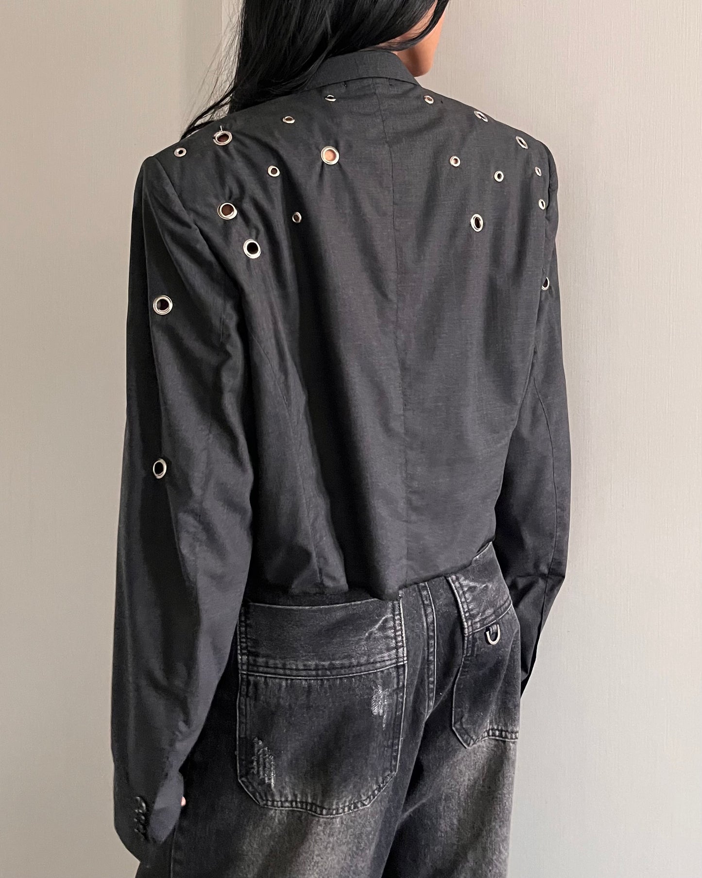Eyelet Blazer 003