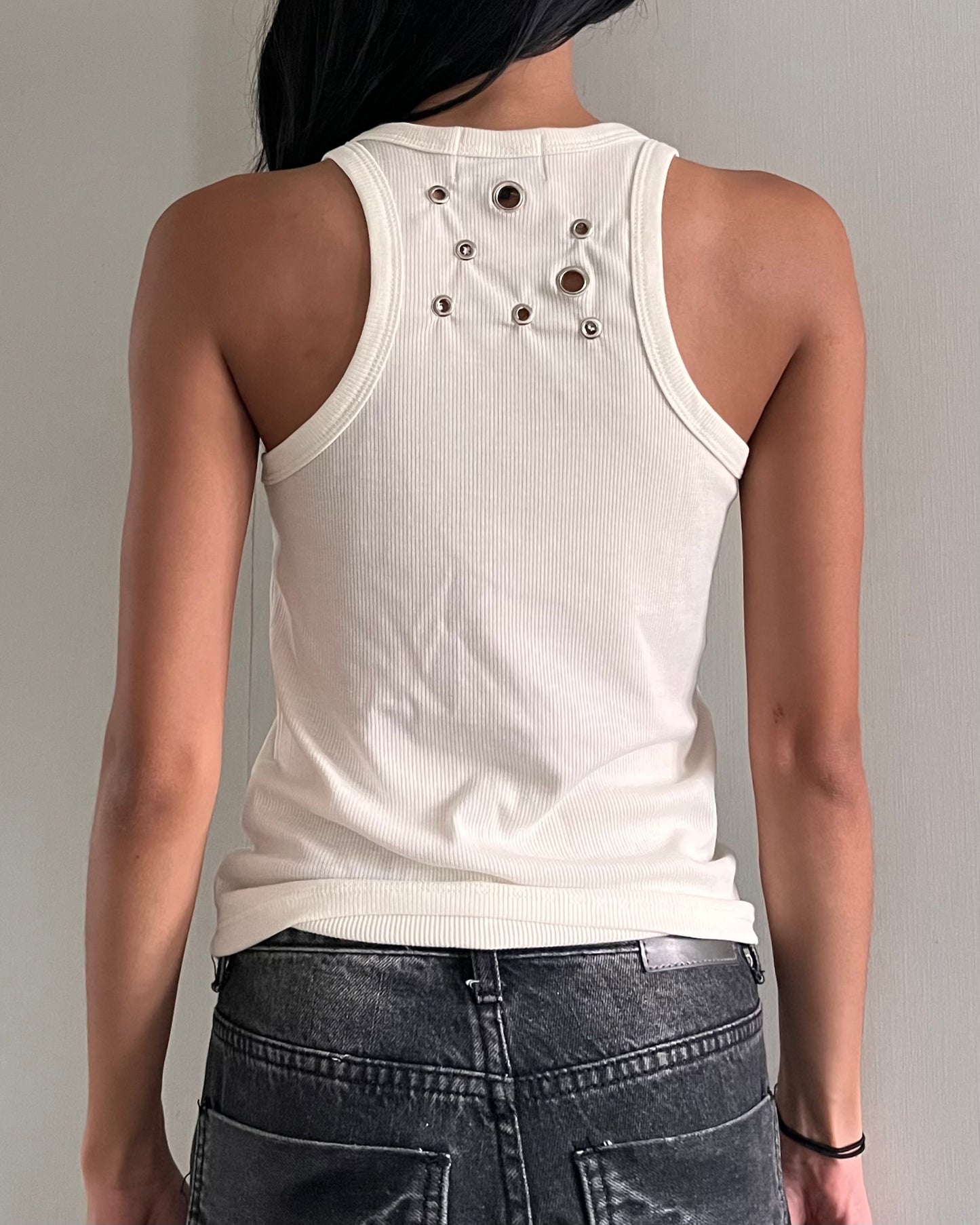 Eyelet Rib Tank 001