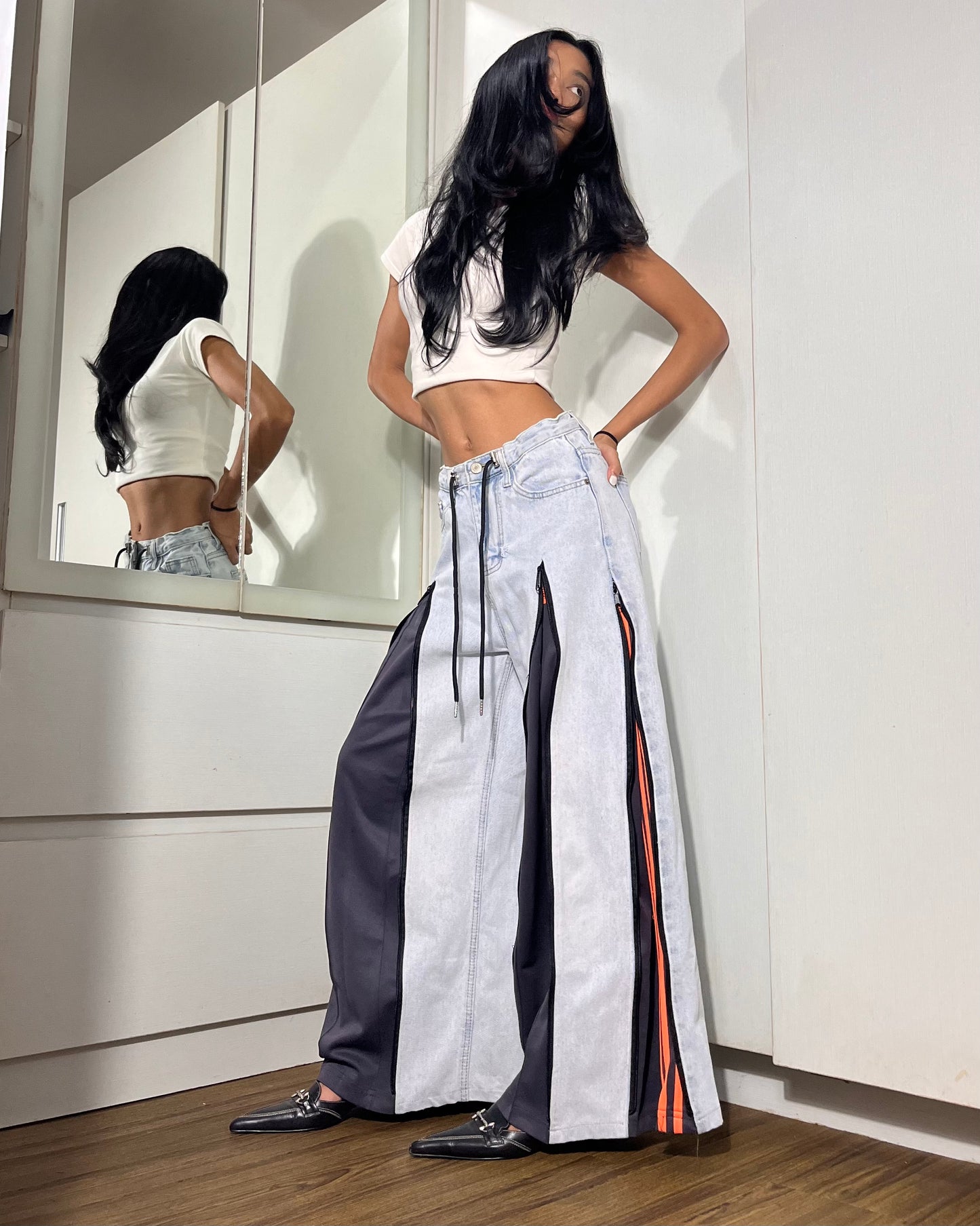 Zipper Pants 005