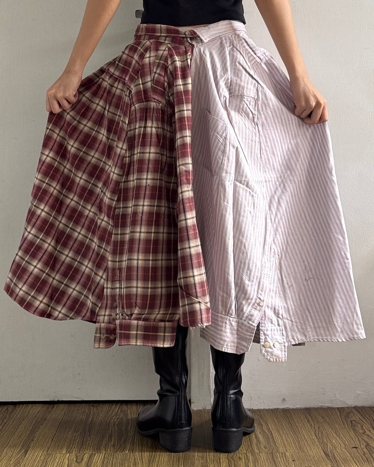 Button-up Maxi Skirt 061