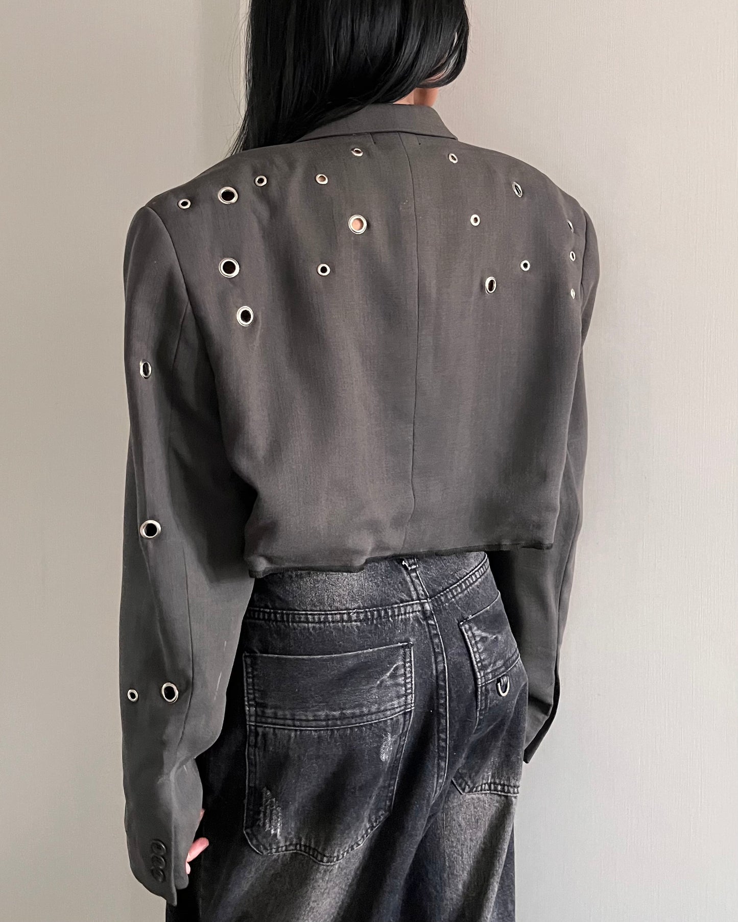 Eyelet Blazer 006