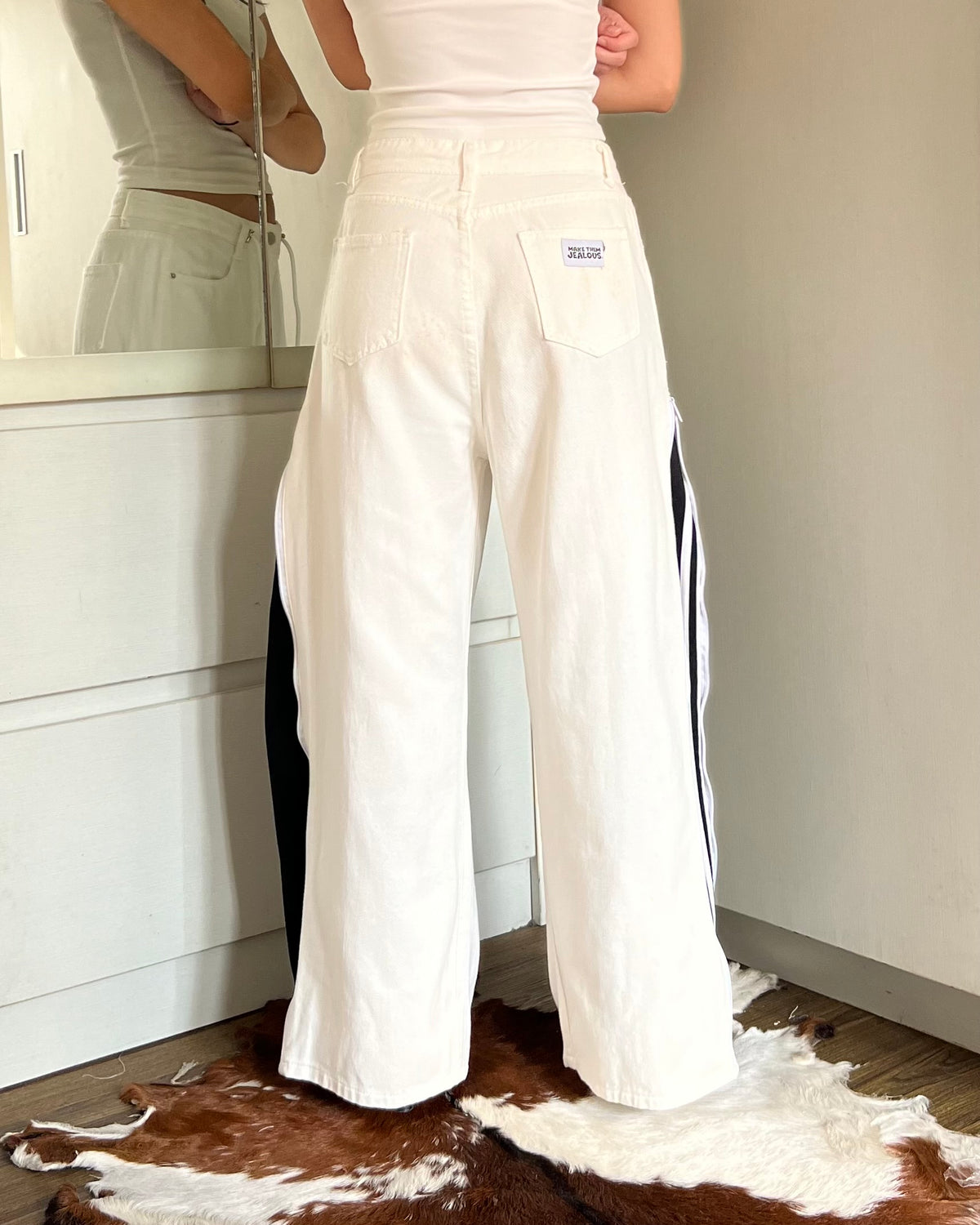 Zipper Pants 043