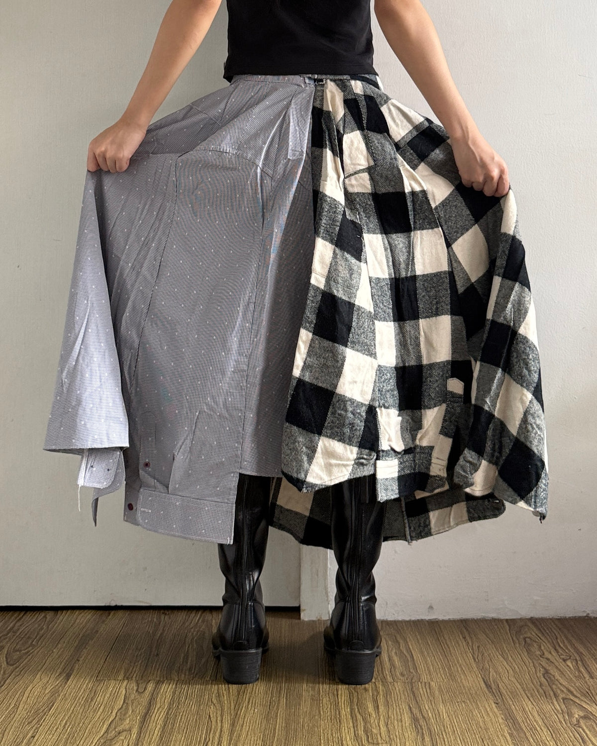 Button-up Maxi Skirt 066