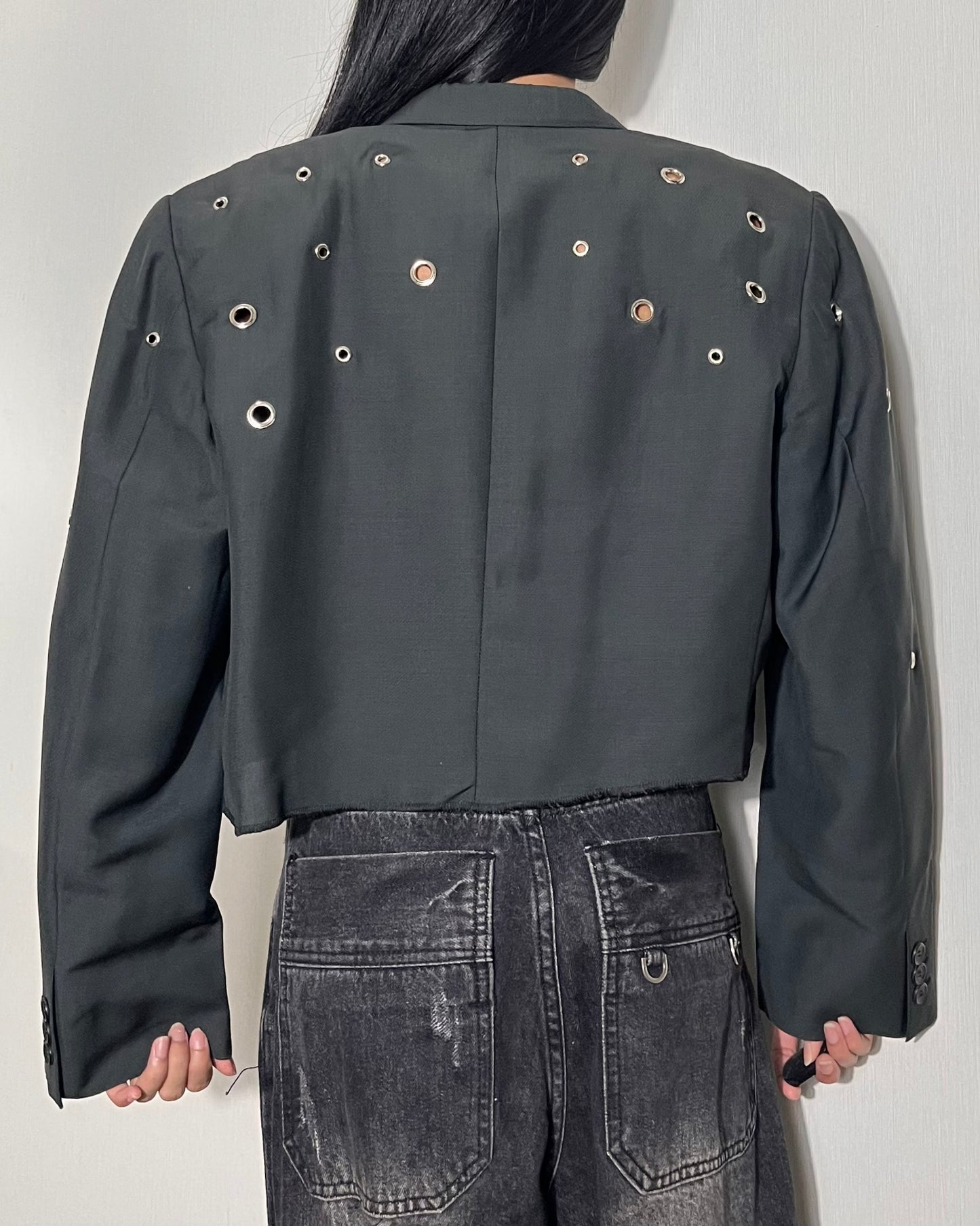 Eyelet Blazer 012