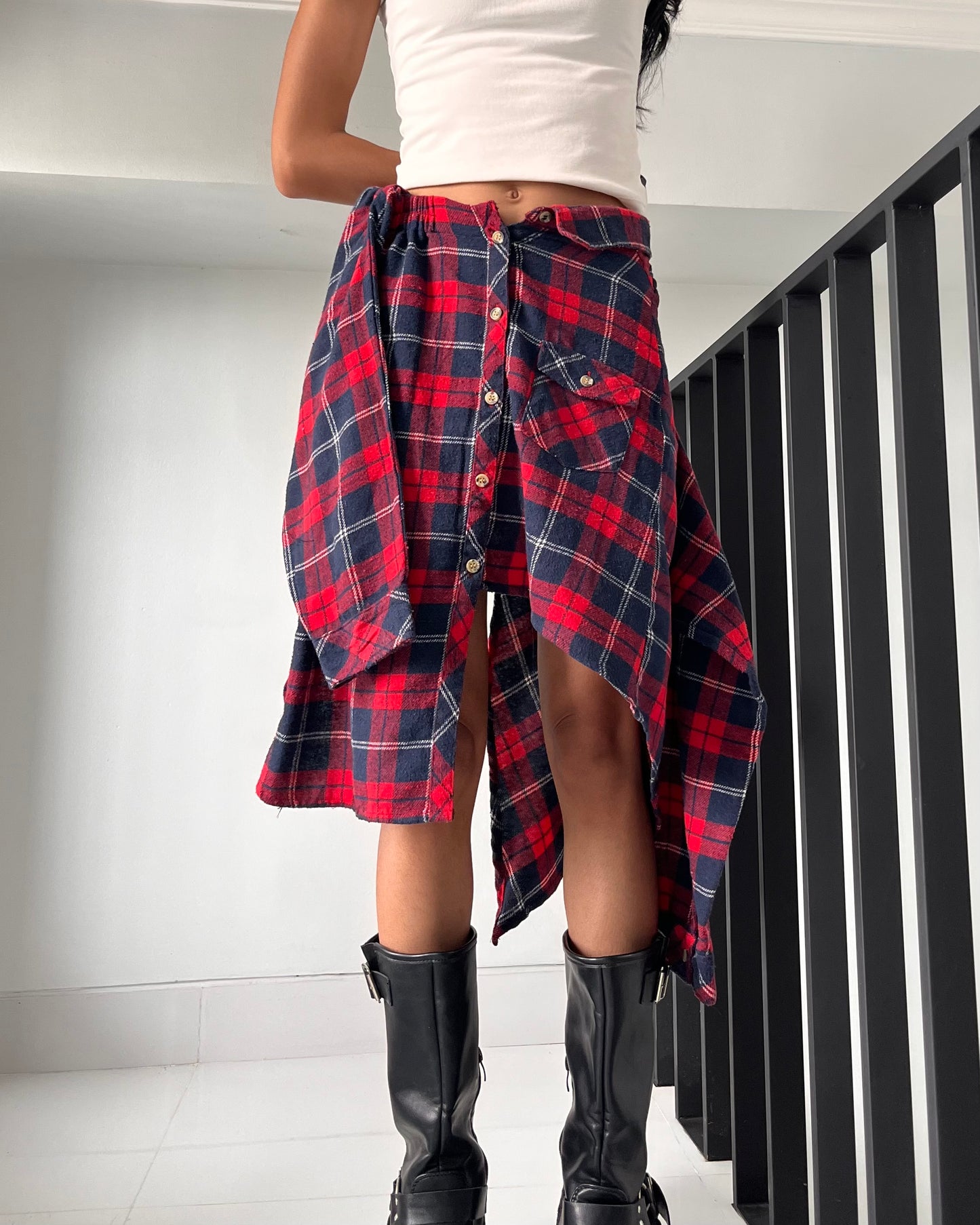 Button-up Skirt 001