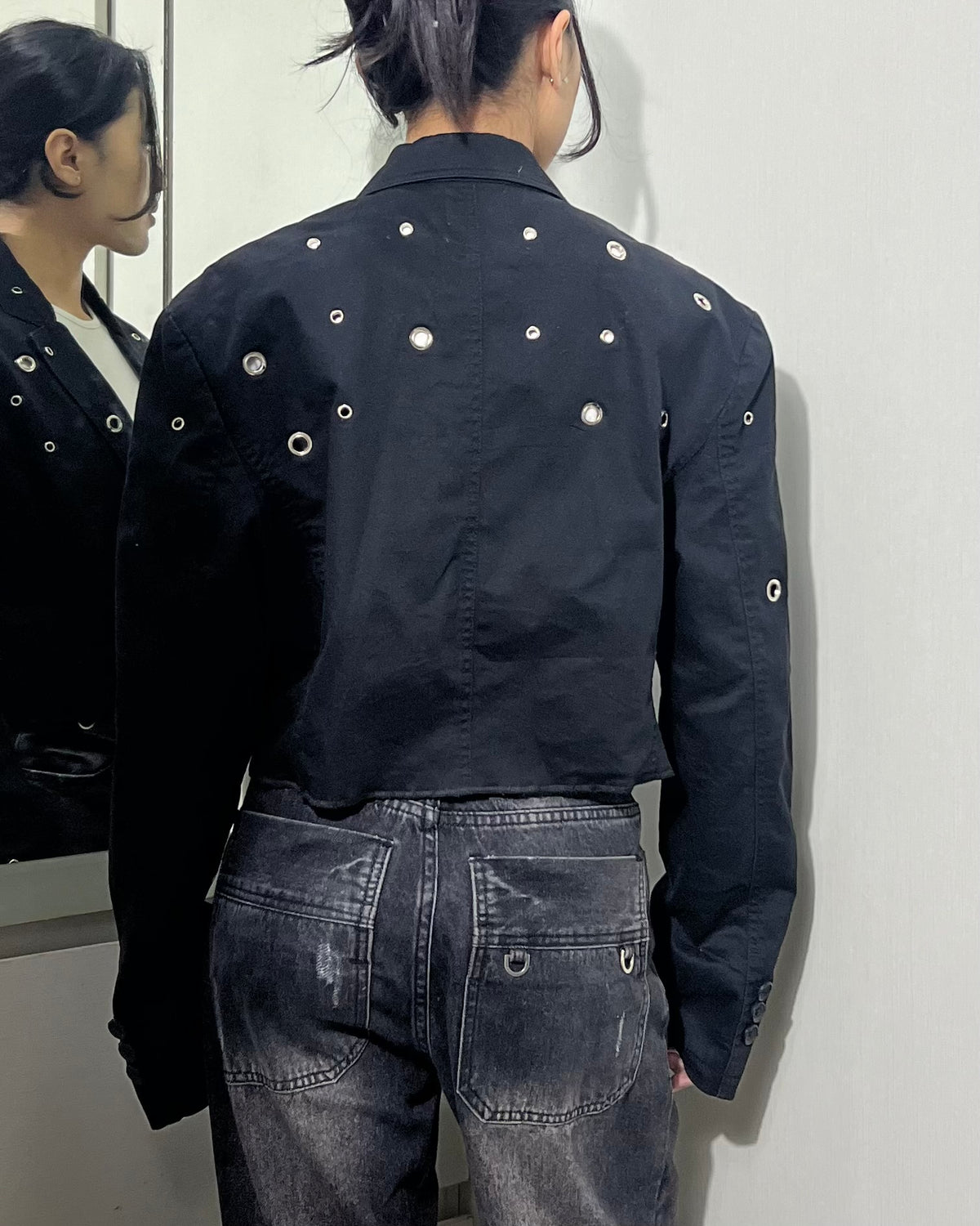 Eyelet Blazer 018