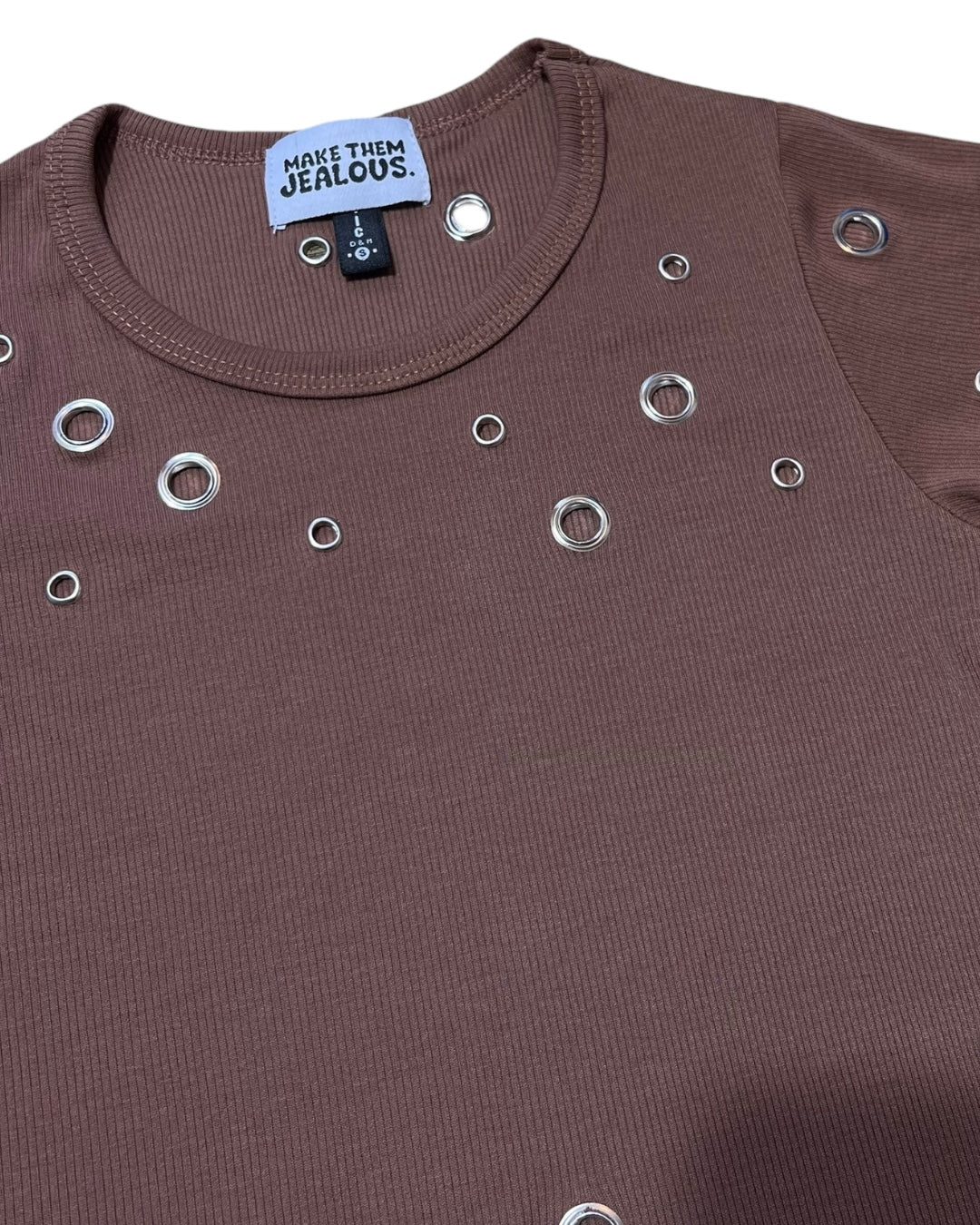 Eyelet Rib Top 004