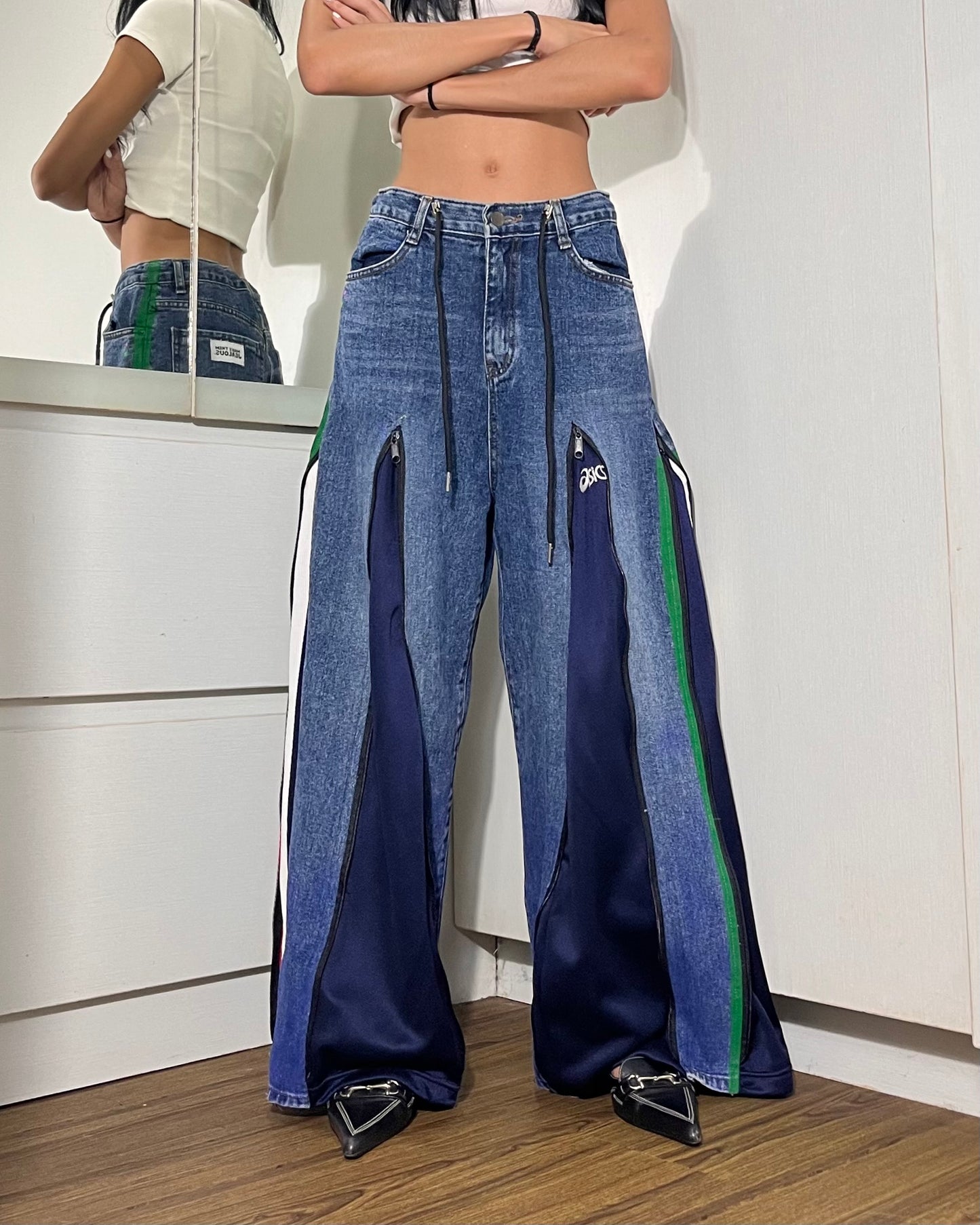 Zipper Pants 002