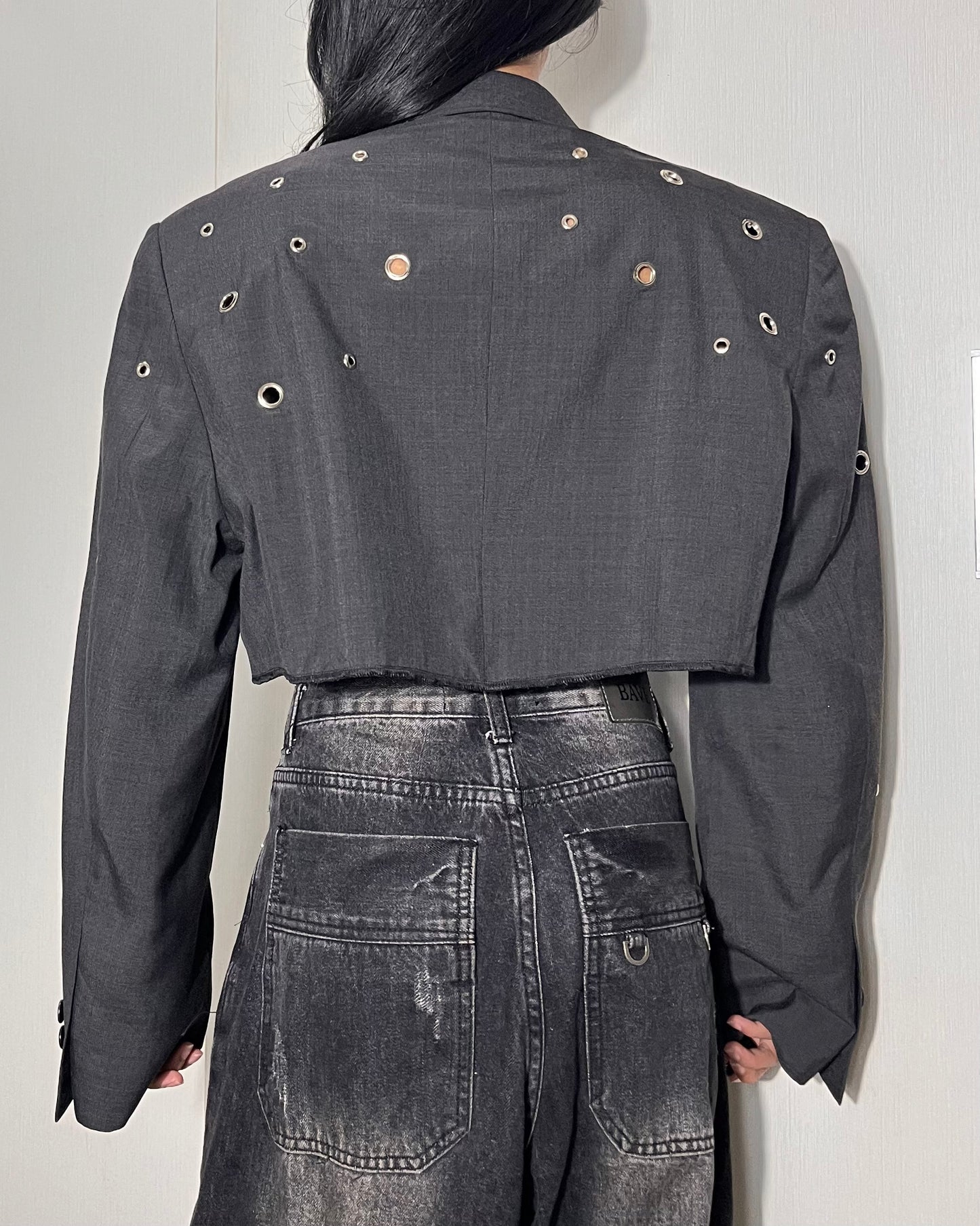 Eyelet Blazer 008
