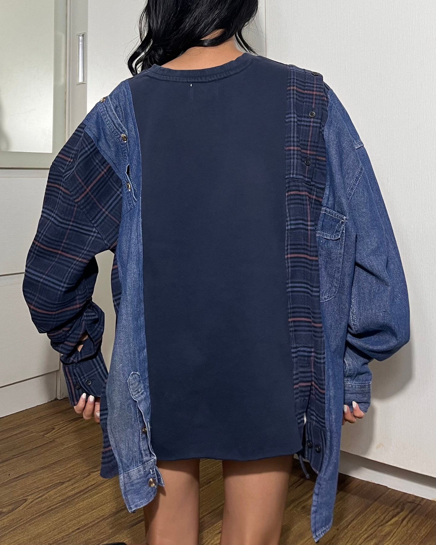 Deconstruct Flannel Shirt 031