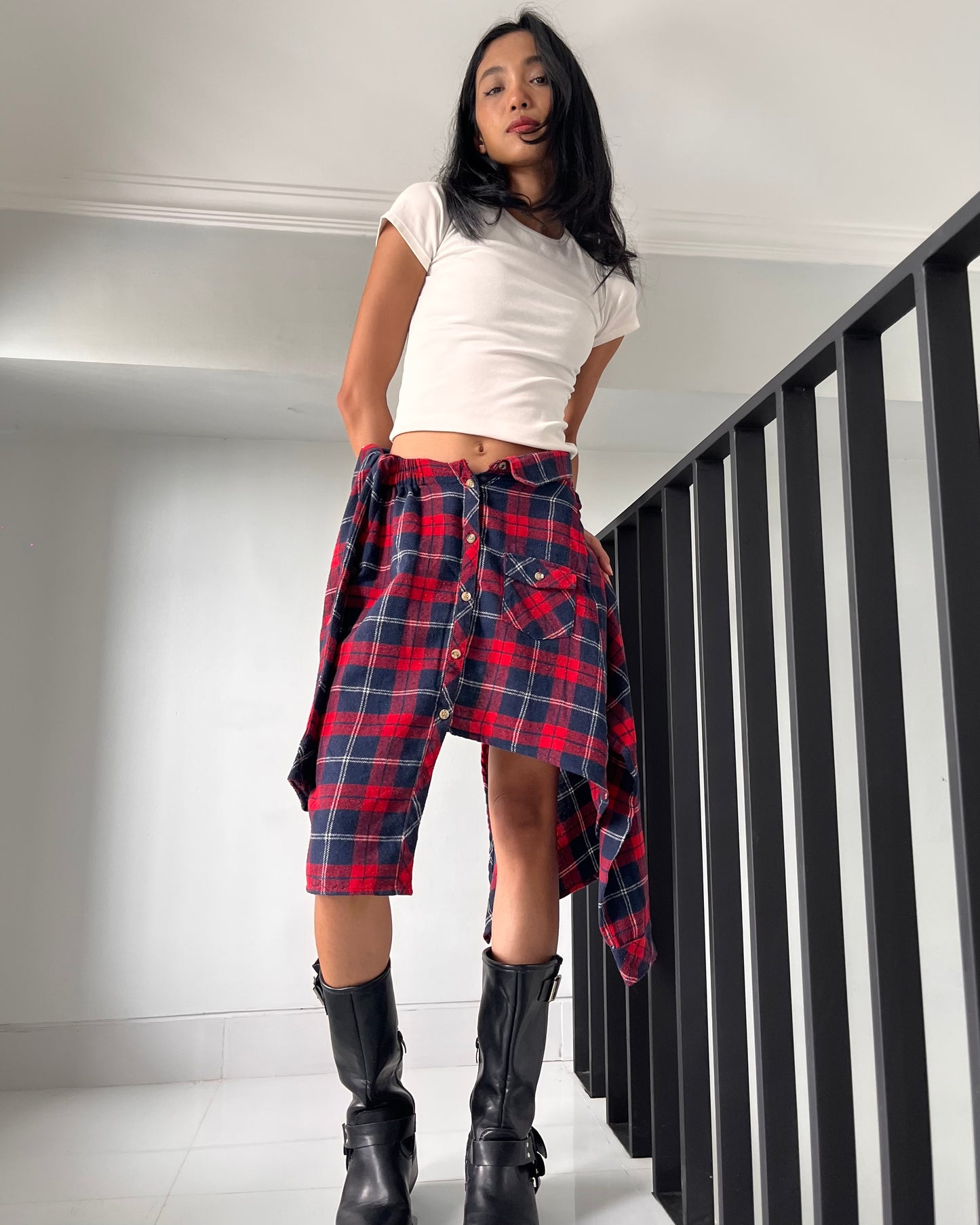 Button-up Skirt 001