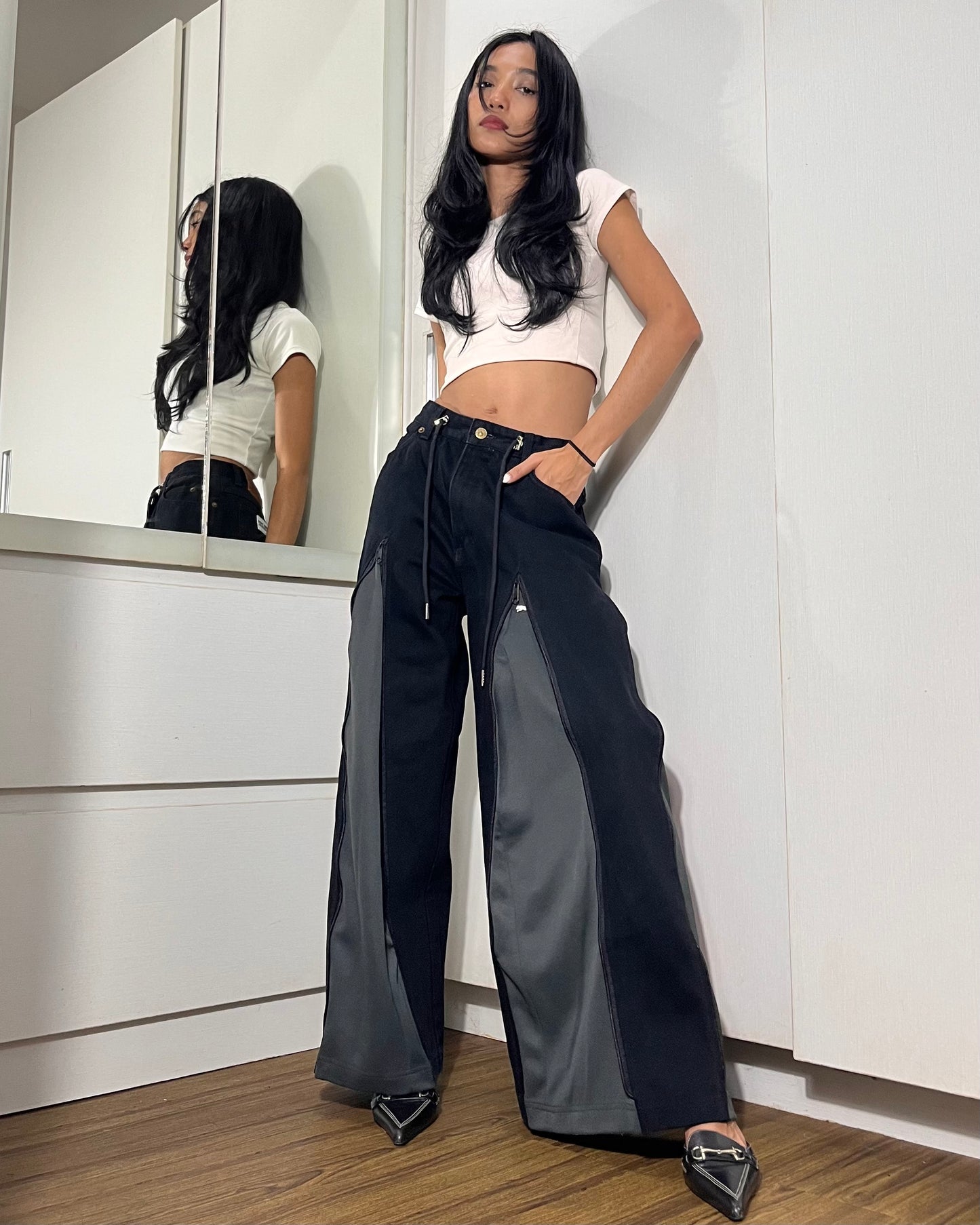 Zipper Pants 004
