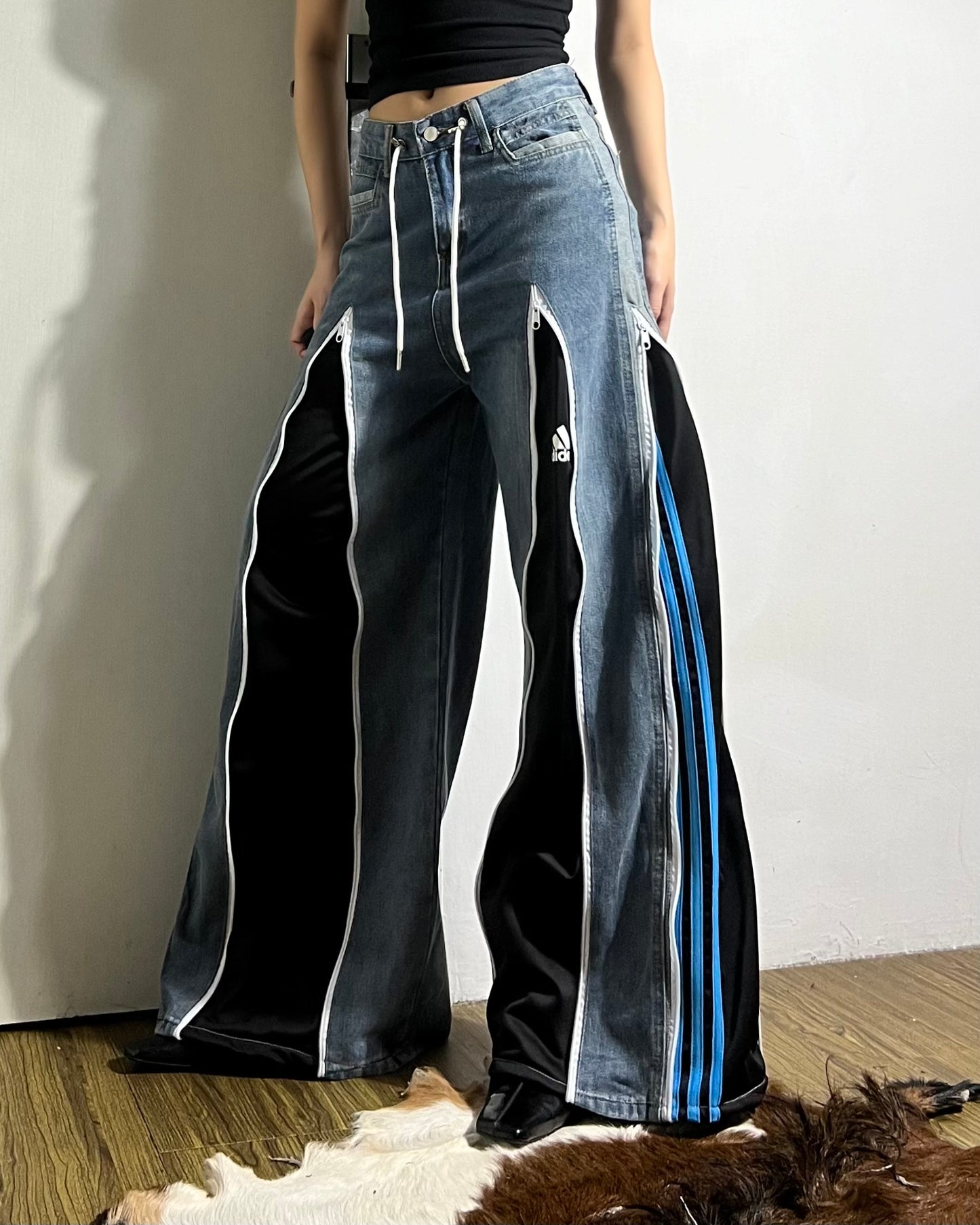 Zipper Pants 0158