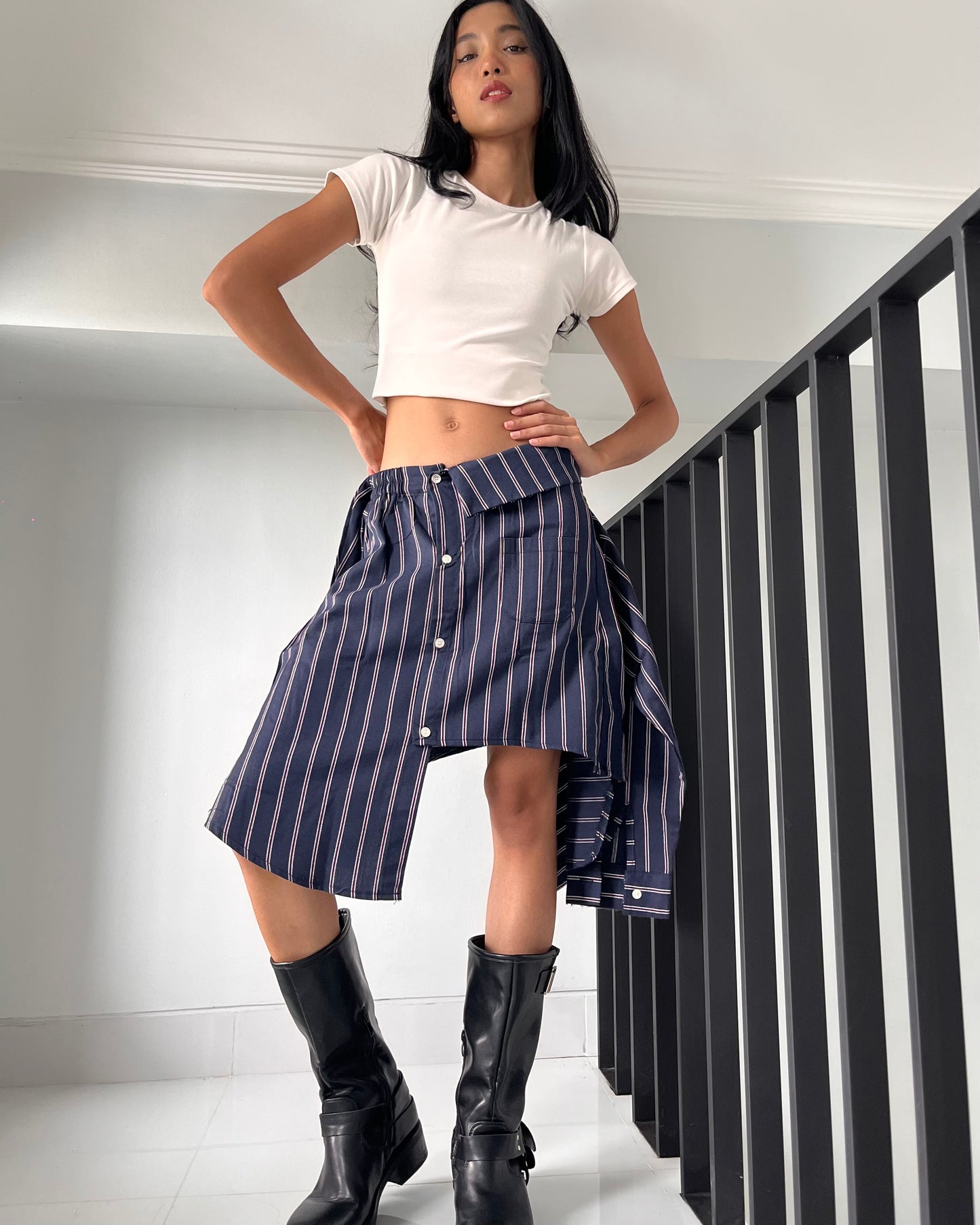 Button-up Skirt 002