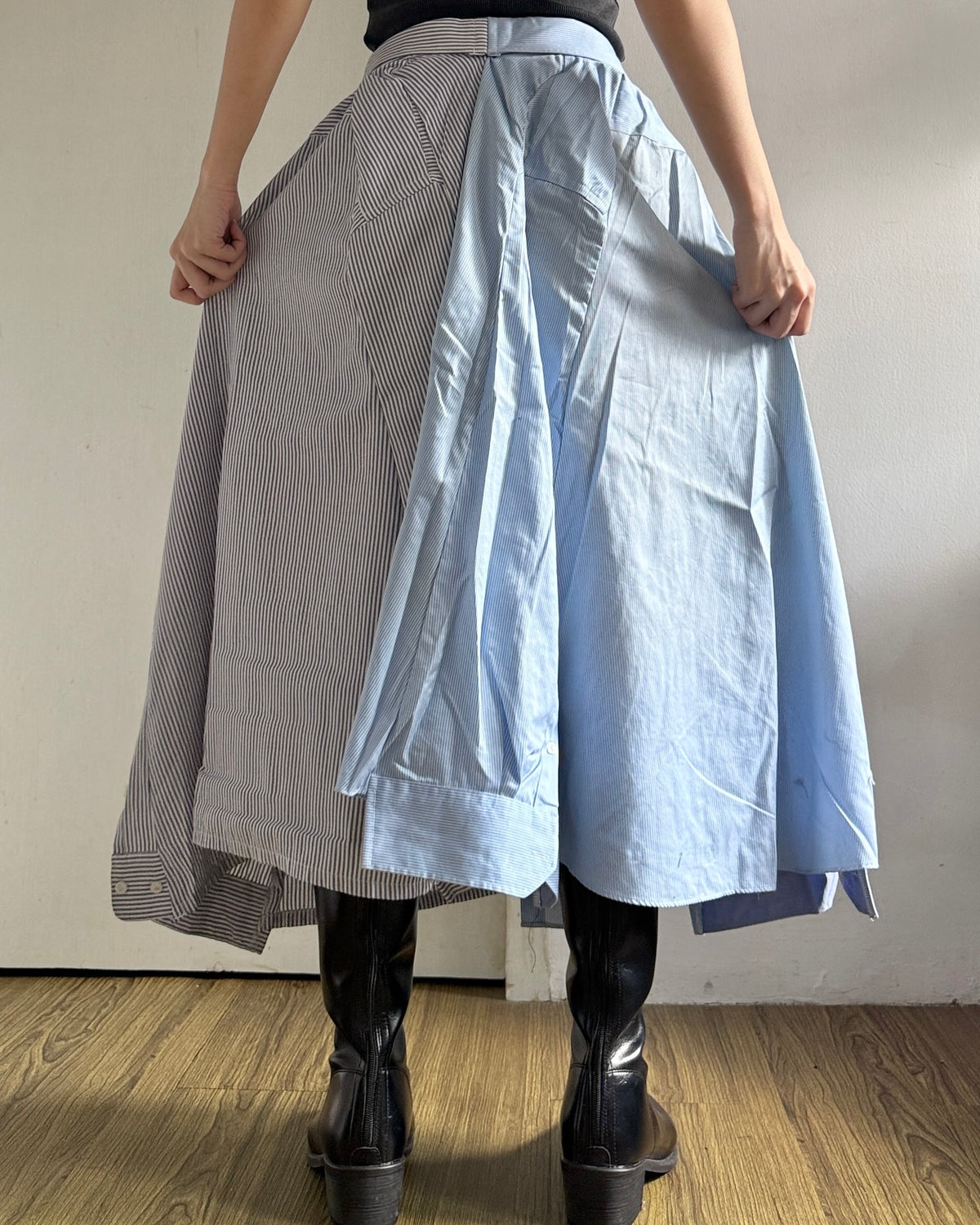 Button-up Maxi Skirt 084